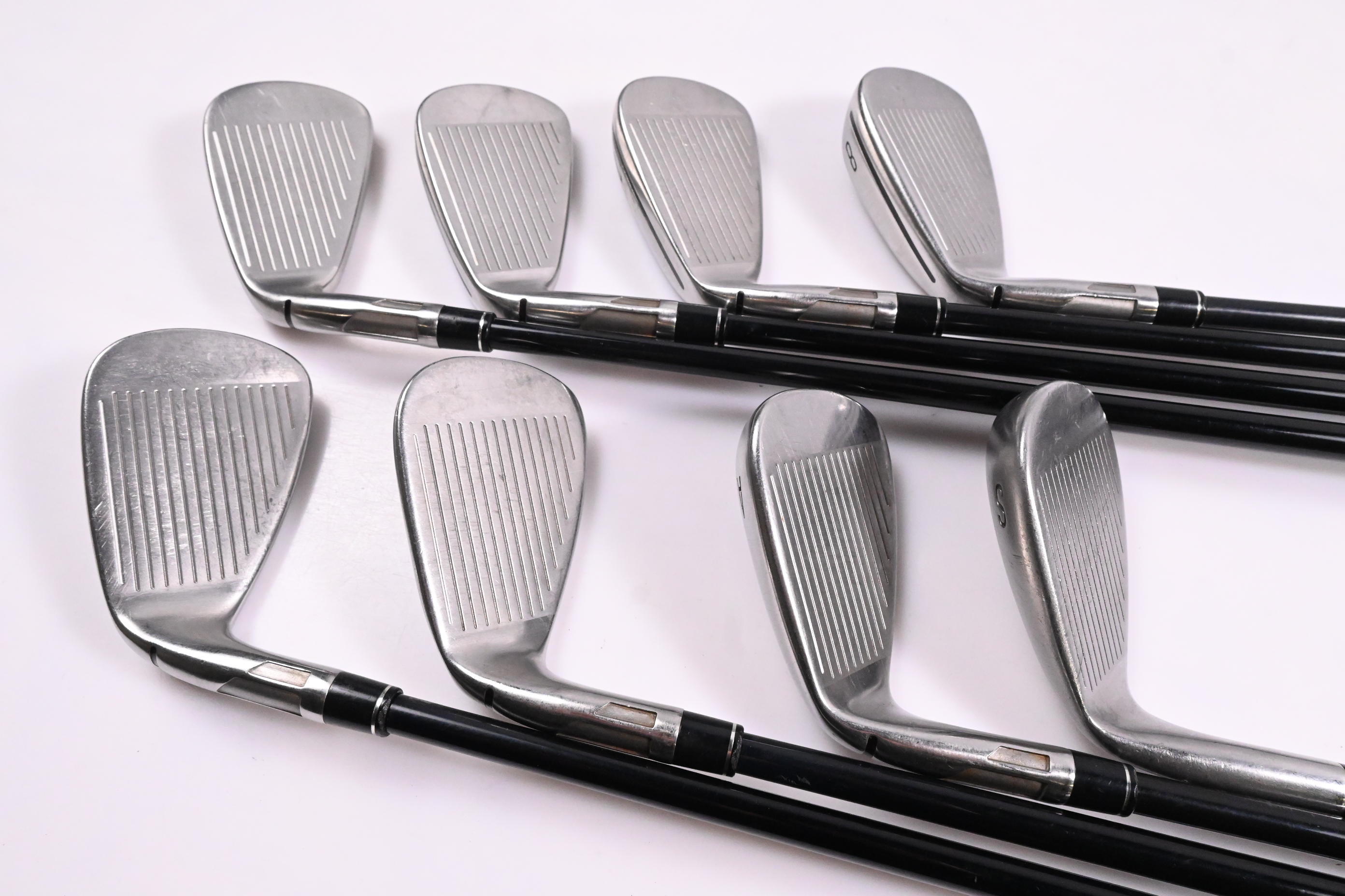 Taylormade Stealth Irons / 5-PW+GW+SW / Regular Flex Ventus Red 6 Shafts