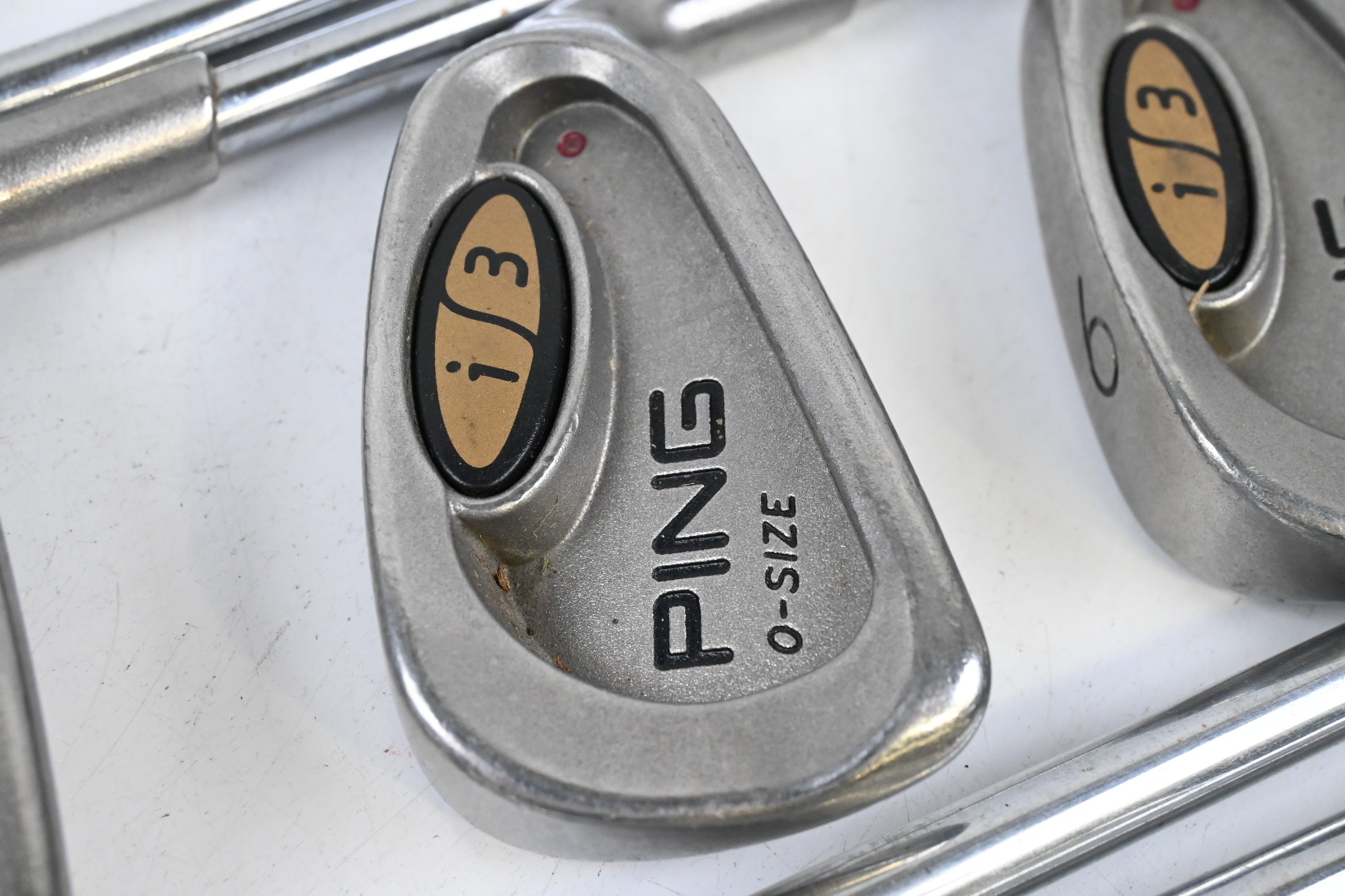 Ping i3 O-Size Irons / 3-PW / Maroon Dot / Regular Flex Ping Cushin Shafts