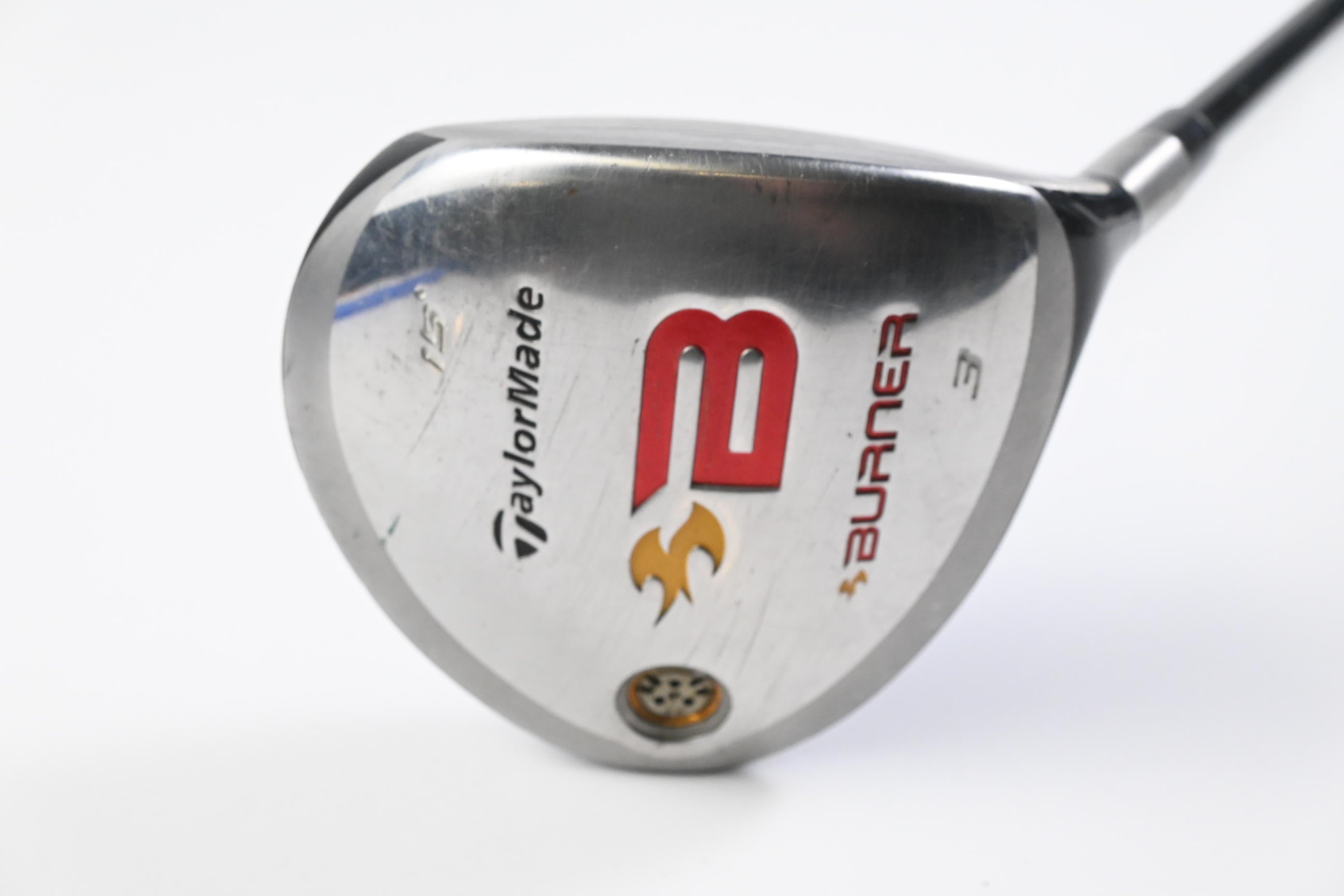 Taylormade Burner 2008 #3 Wood / 15 Degree / Regular Flex REAX 49 Shaft