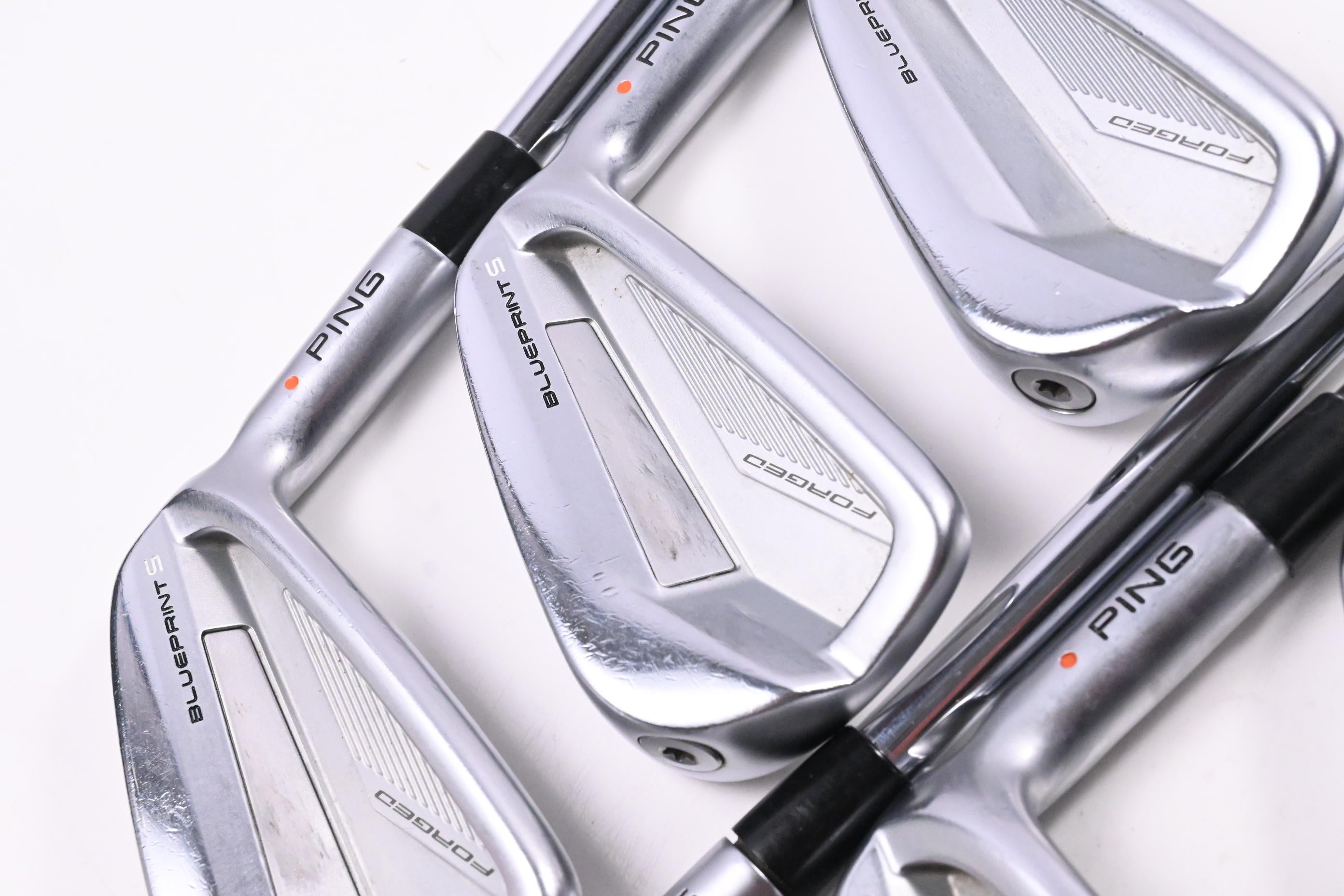 Ping Blueprint S Irons / 4-9i / Orange Dot / Stiff Flex Dynamic Gold 120 S300