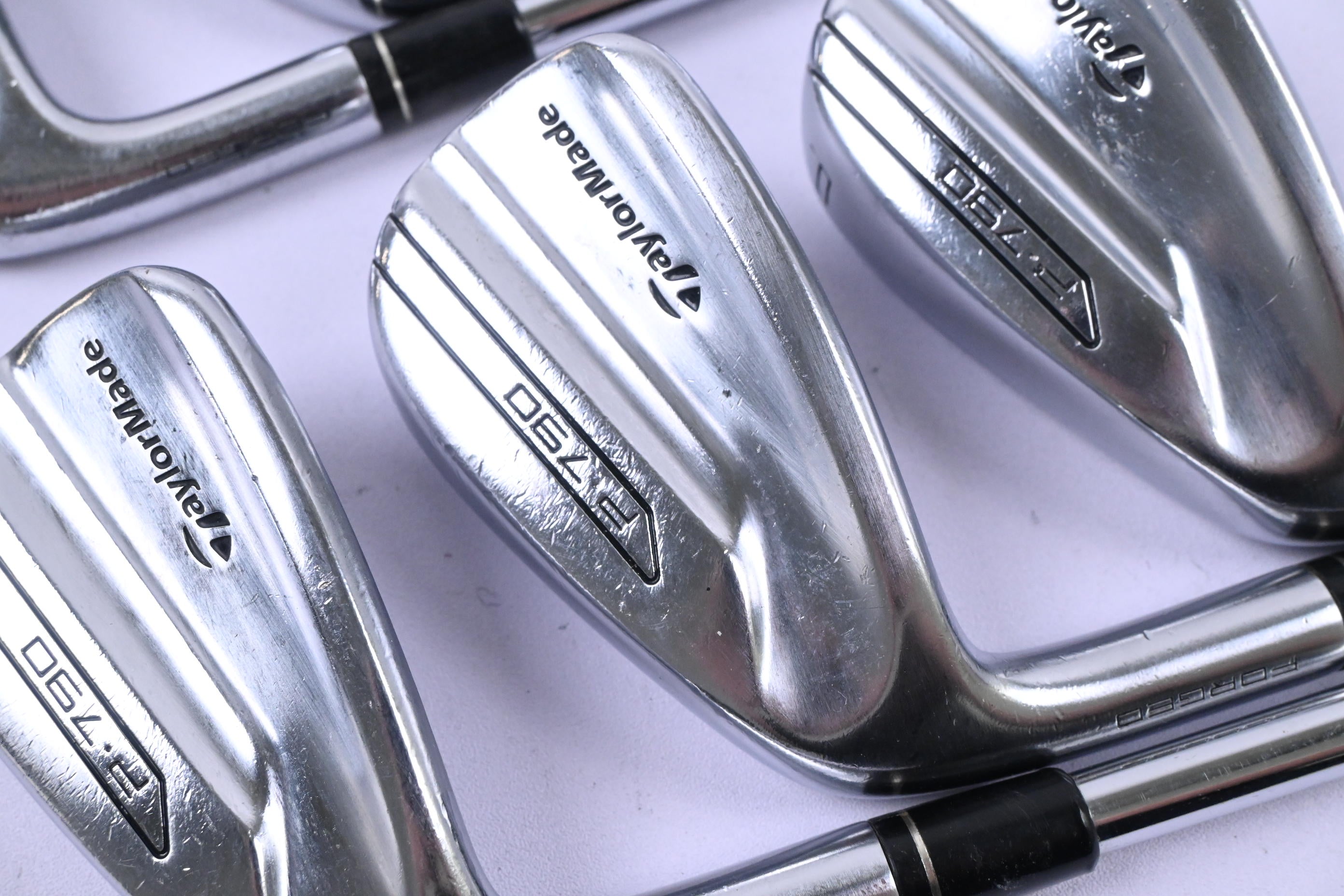 Left Hand Taylormade P790 2017 Irons / 5-PW / Stiff Flex N.S.PRO Modus 3 Shafts