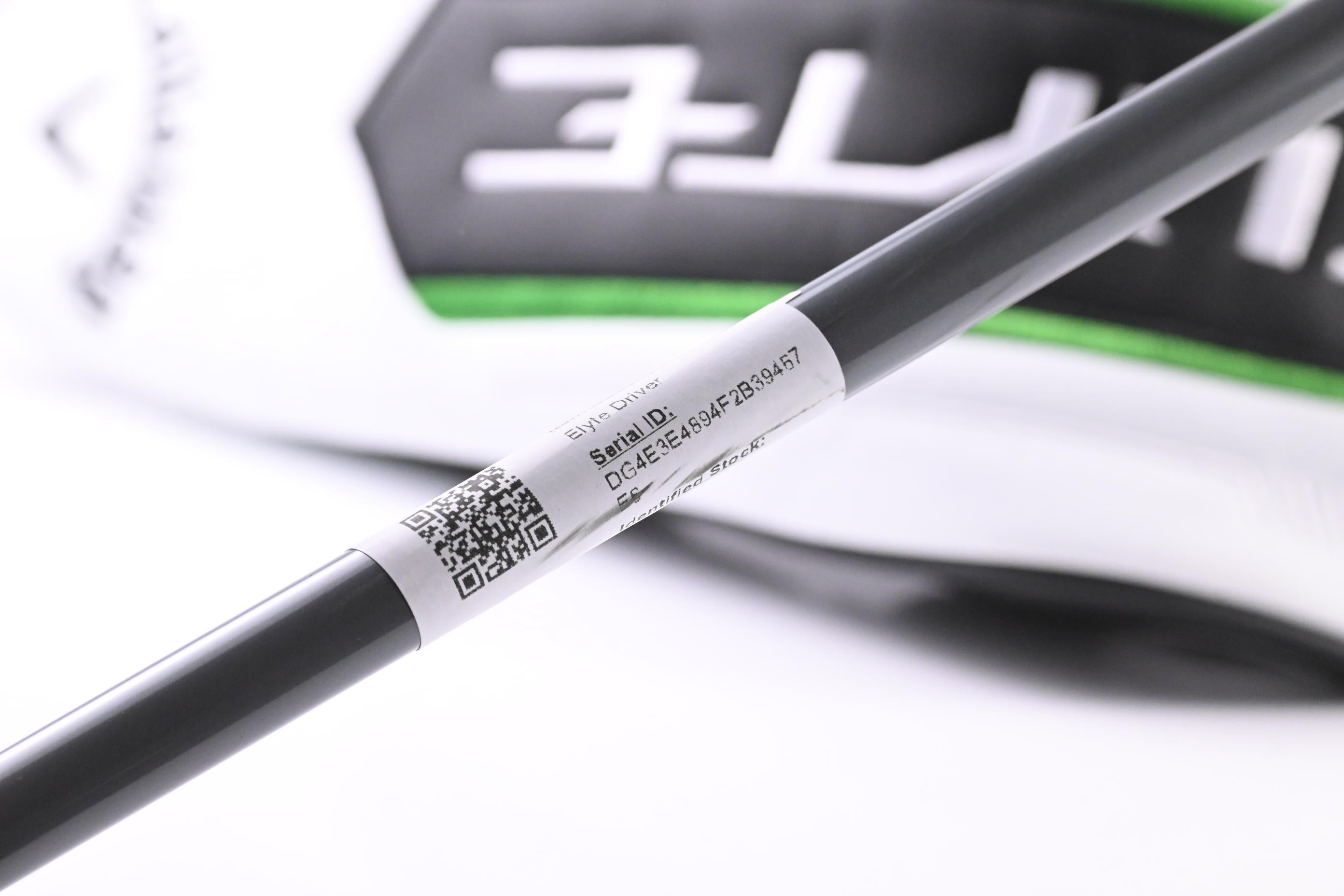 Callaway Elyte Driver / 9 Degree / Stiff Flex Denali Charcoal 50 Shaft