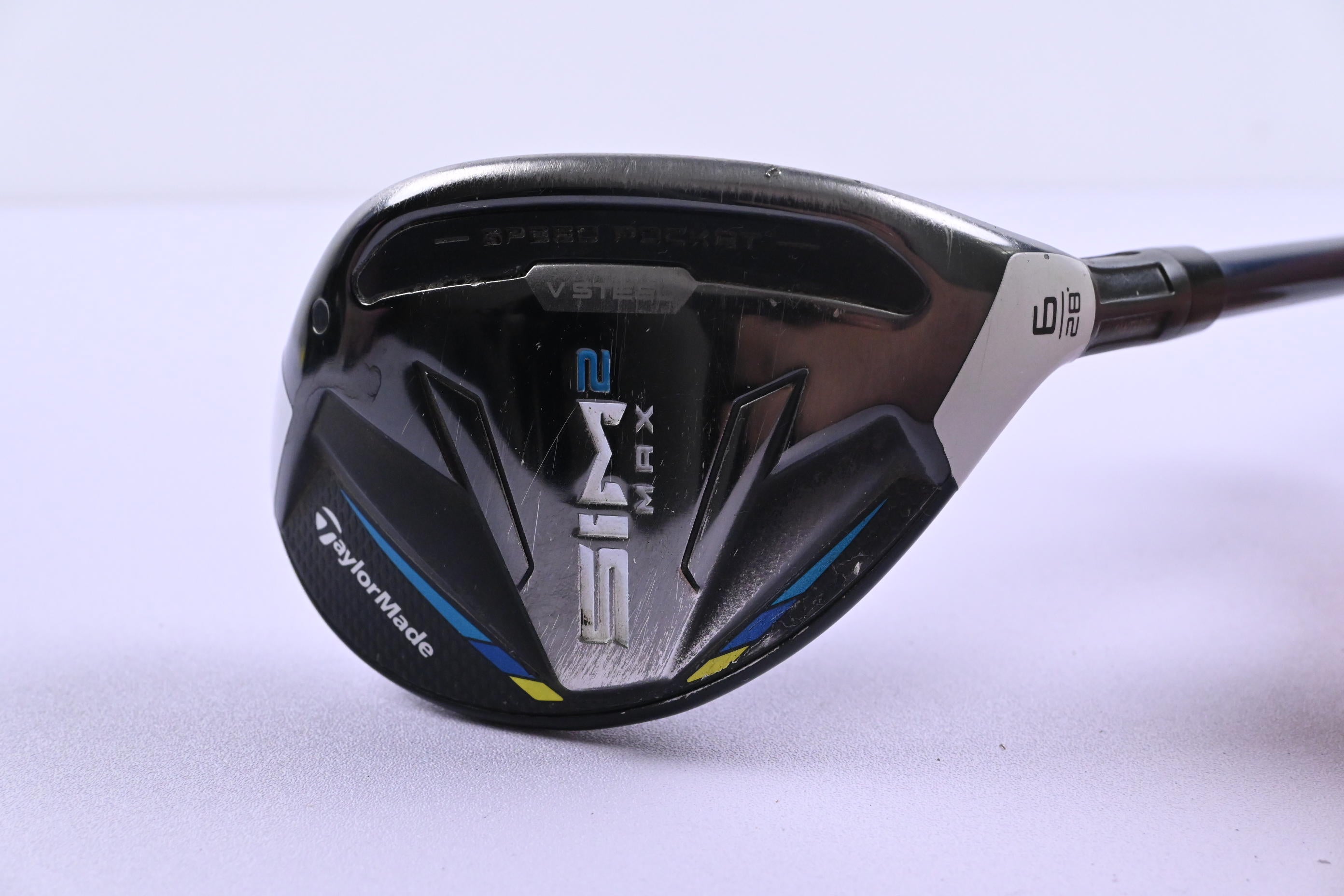 Taylormade SIM2 Max #6 Hybrid / 28 Degree / Regular Flex Fujikura Ventus Blue 6
