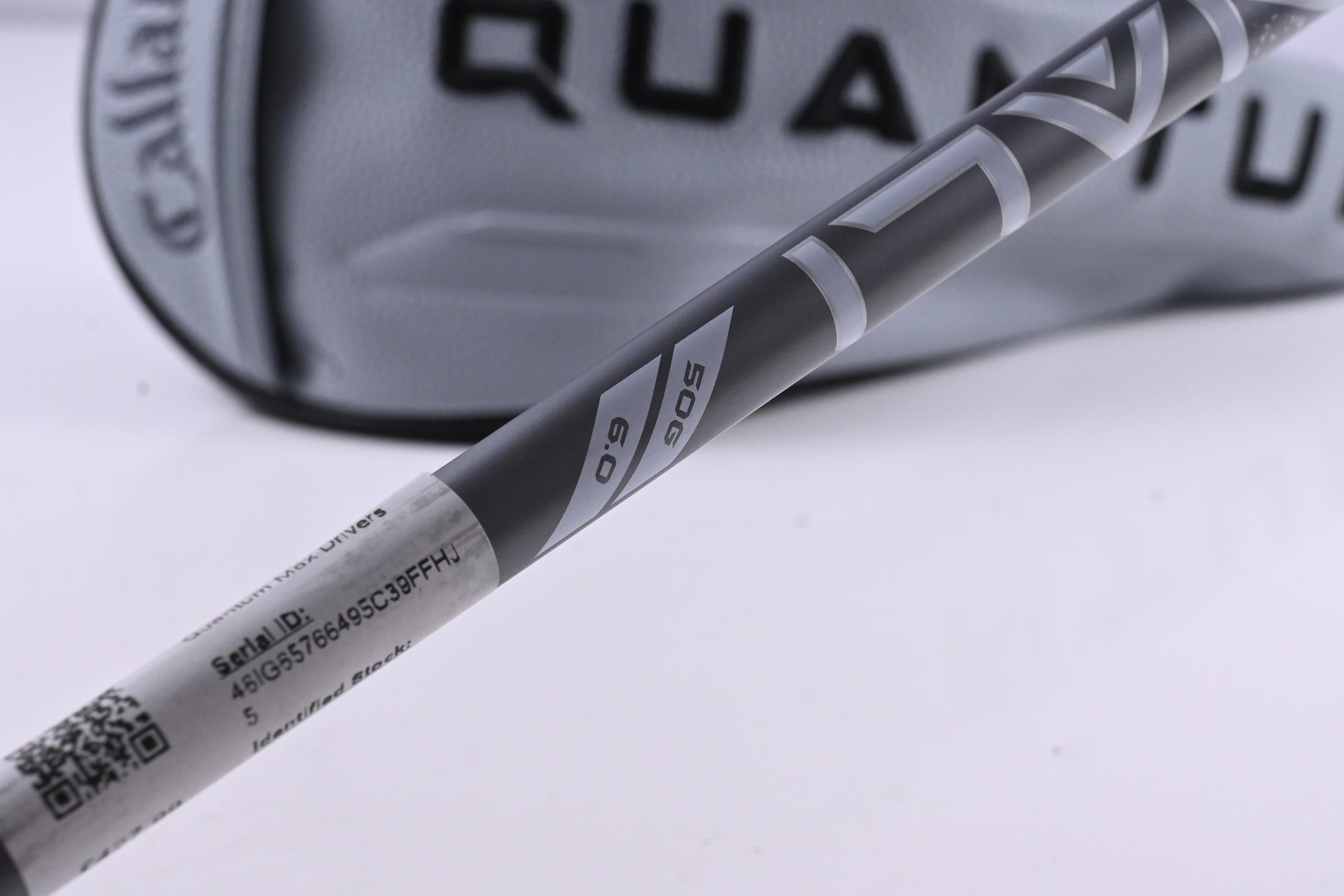Callaway Quantum Max Driver / 9 Degree / Stiff Flex Denali Frost Silver 50 Shaft