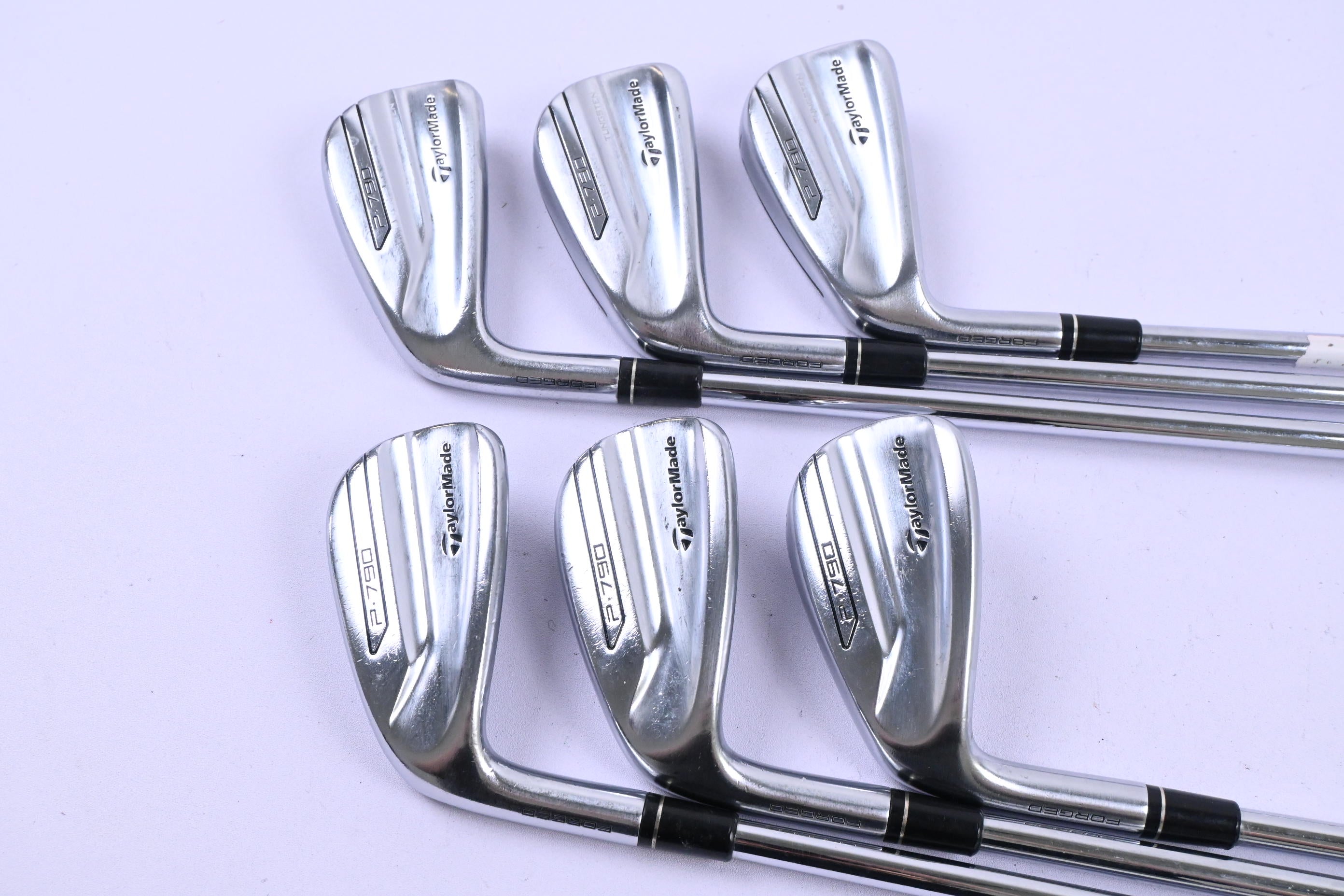 Left Hand Taylormade P790 2017 Irons / 5-PW / Stiff Flex N.S.PRO Modus 3 Shafts