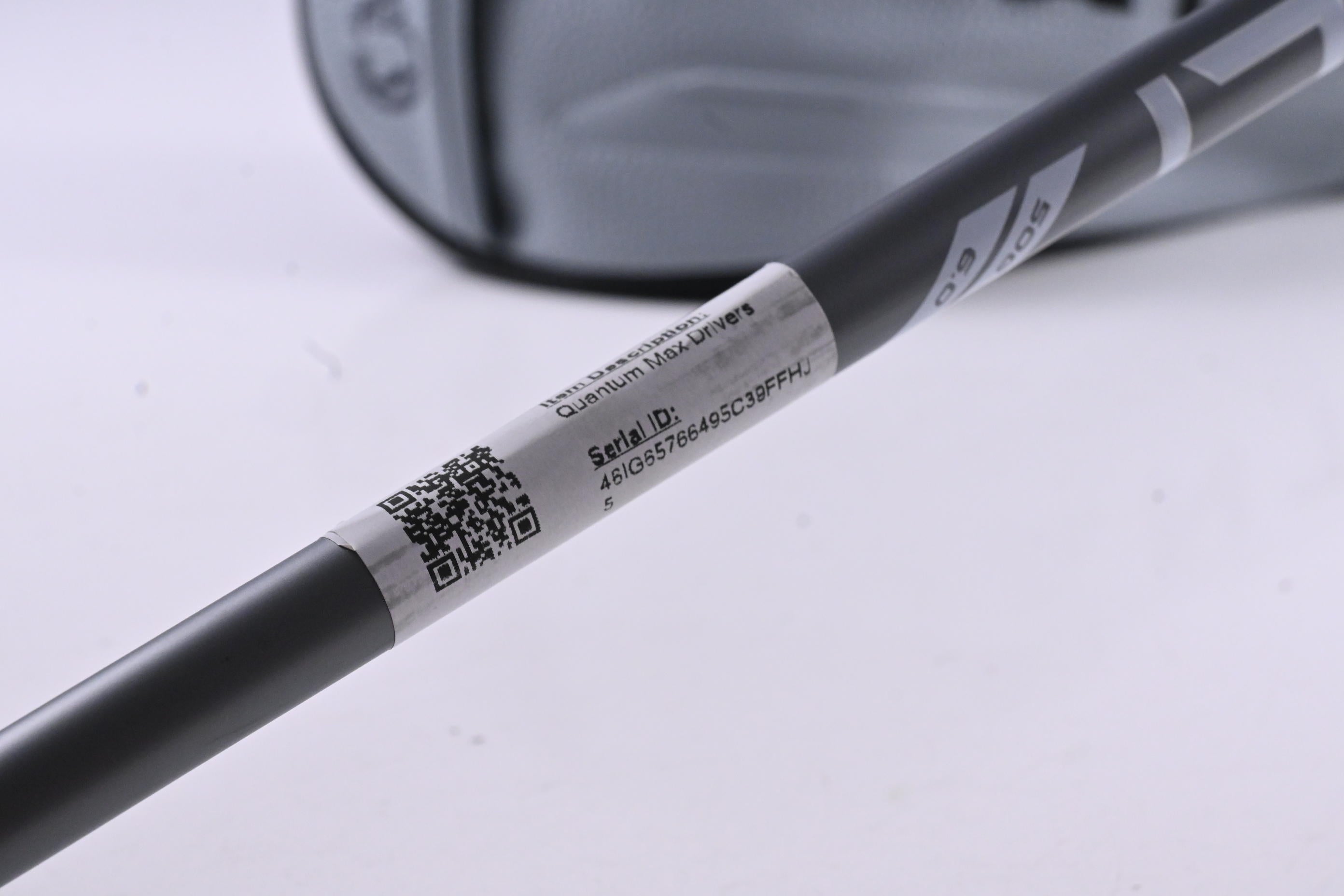 Callaway Quantum Max Driver / 9 Degree / Stiff Flex Denali Frost Silver 50 Shaft