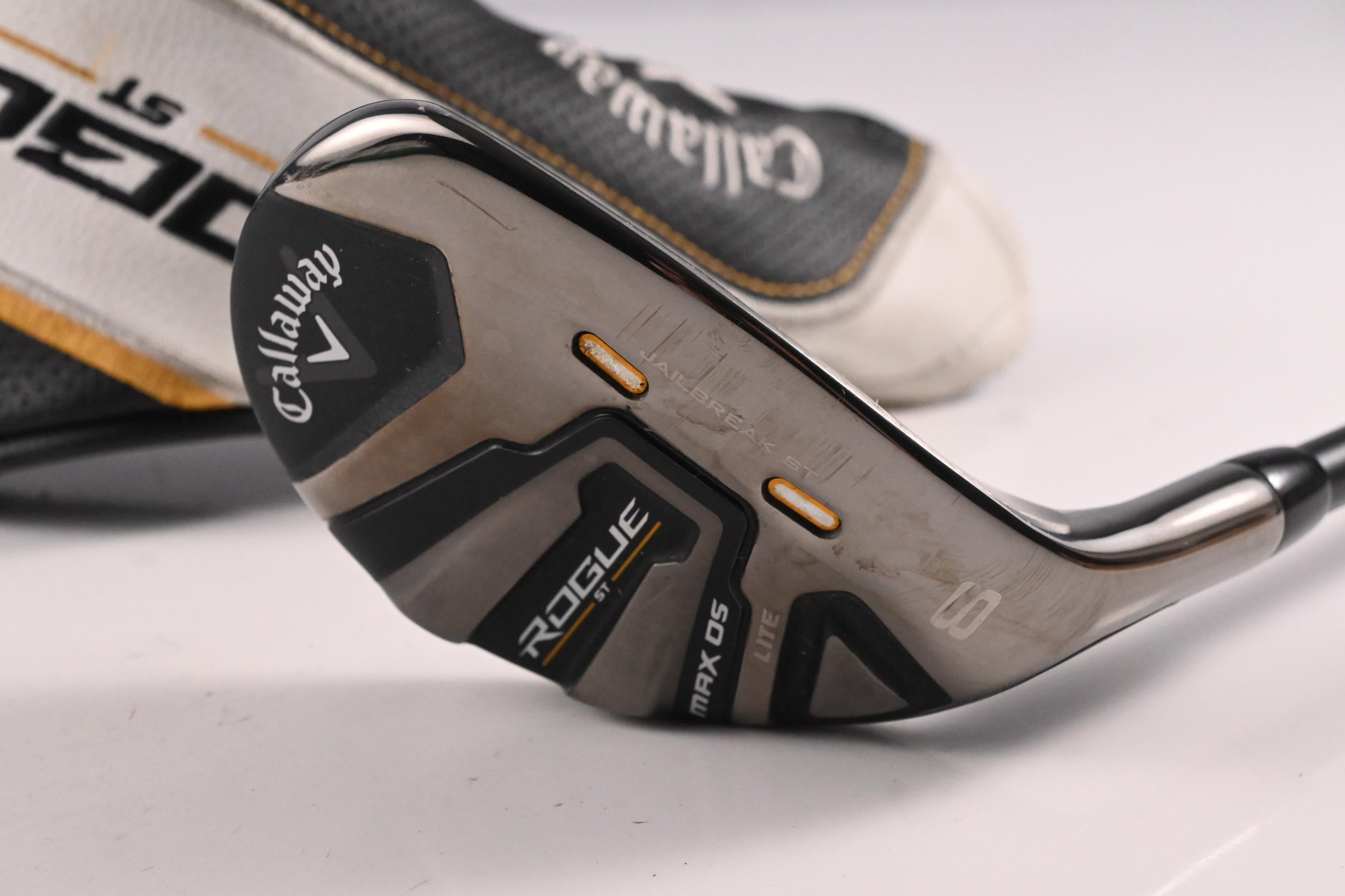 Ladies Callaway Rogue ST Max Os Lite #8 Hybrid / 36 Degree / Ladies Flex Helium