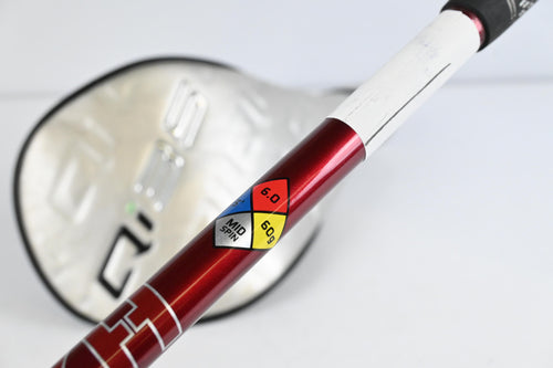 Taylormade Qi35 LS Driver / 9 Degree / Stiff Flex Hzrdus Smoke Red RDX 60