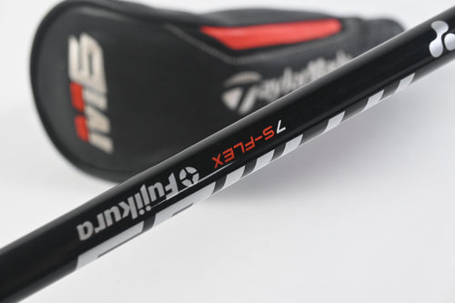TaylorMade M6 #4 Hybrid / 22 Degree / Stiff Flex Fujikura Atmos Red 7 Shaft