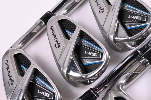 Taylormade SIM Max Irons / 6-PW+GW / Stiff Flex Steel Shafts