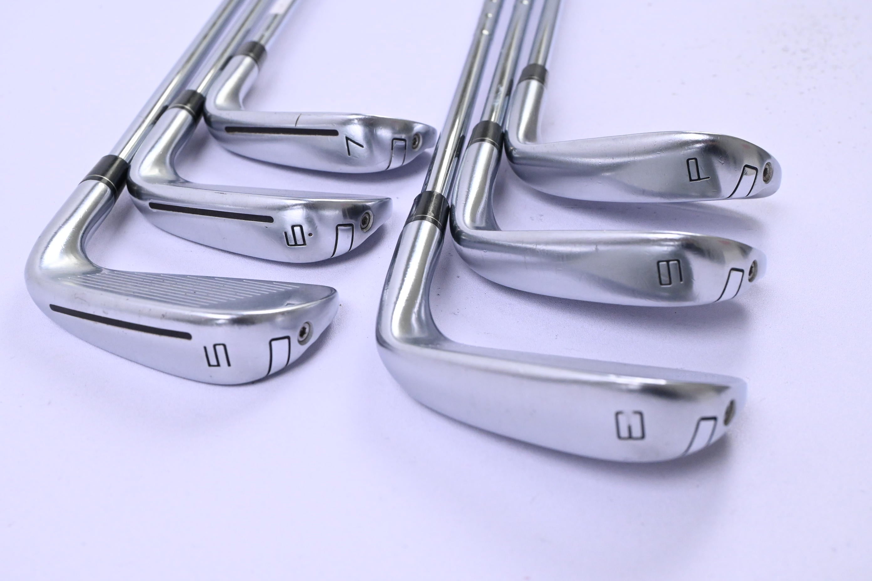 Left Hand Taylormade P790 2017 Irons / 5-PW / Stiff Flex N.S.PRO Modus 3 Shafts