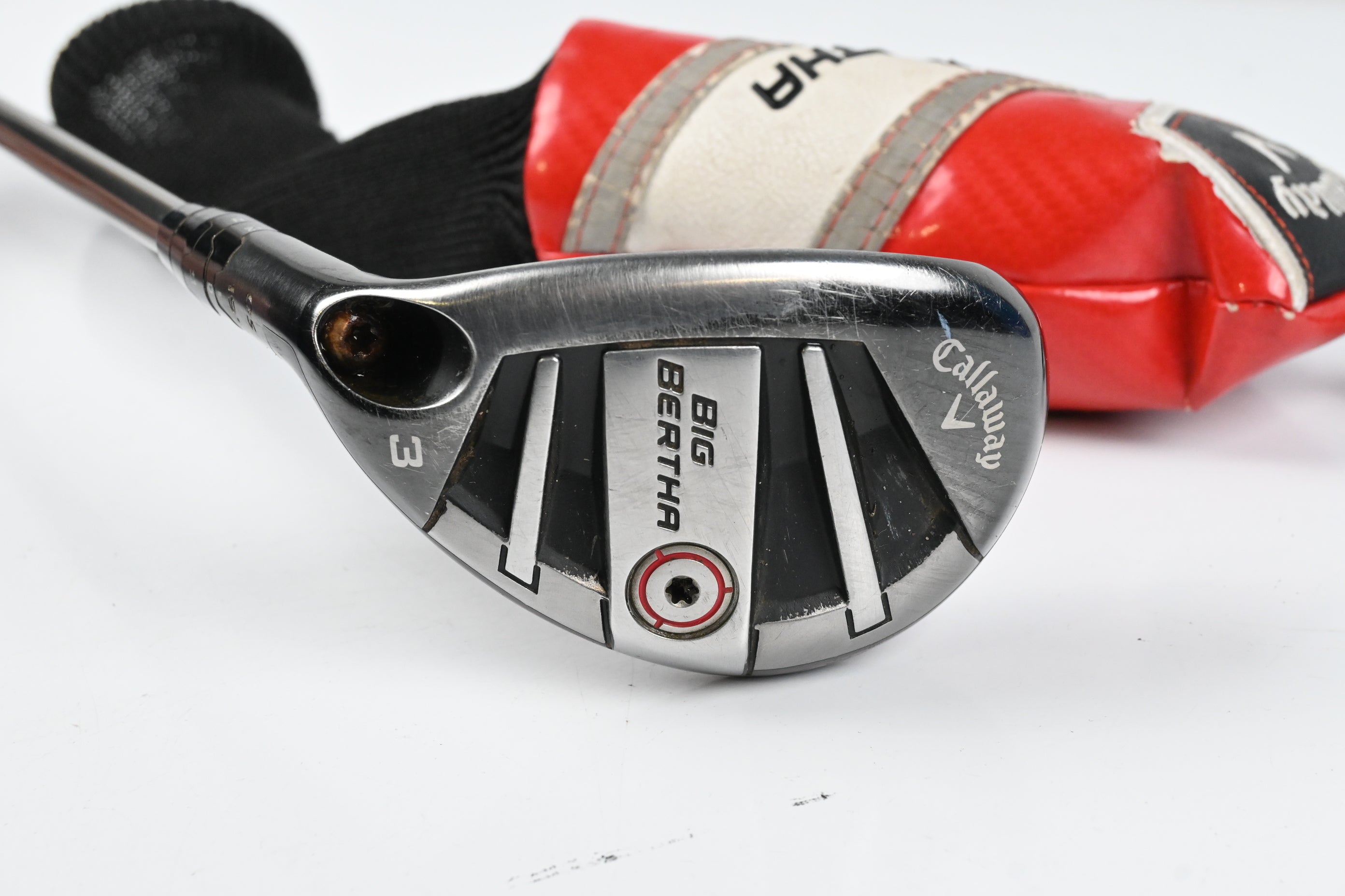 Left Hand Callaway Big Bertha OS 2017 #3 Hybrid / 19 Degree / Stiff Flex Recoil