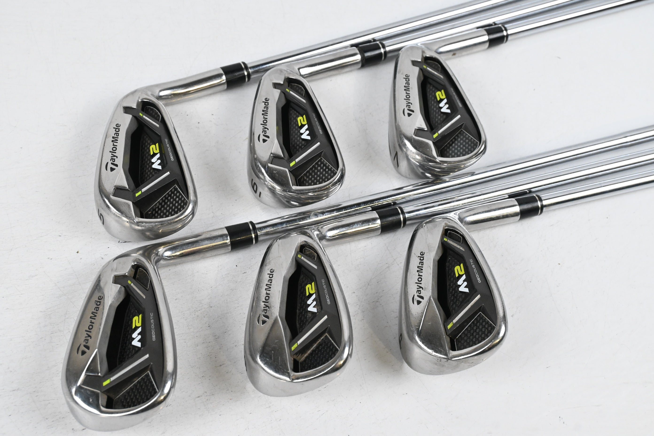 Taylormade M2 2017 Irons / 5-PW / Regular Flex Reax Steel 88 Shafts