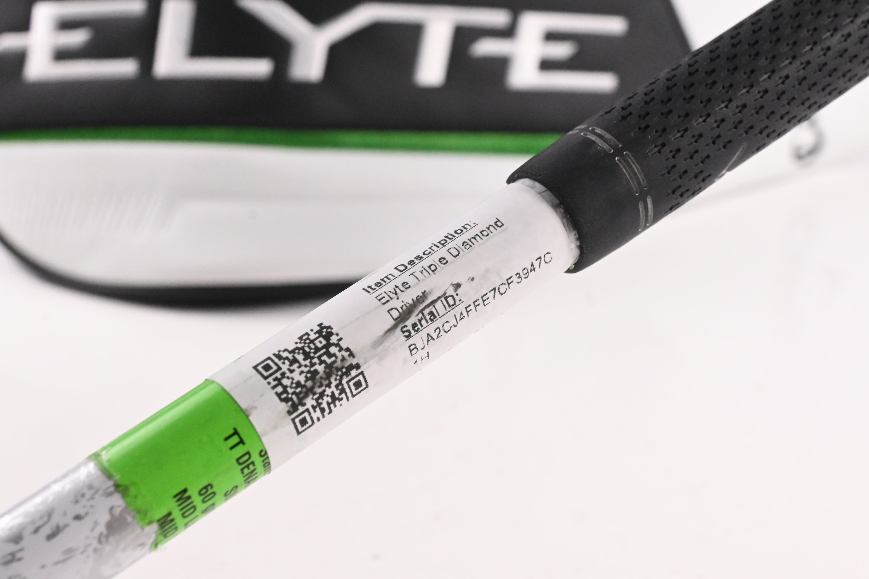 Callaway Elyte Triple Diamond Driver / 10.5 Degree / Stiff Flex Denali Charcoal 60