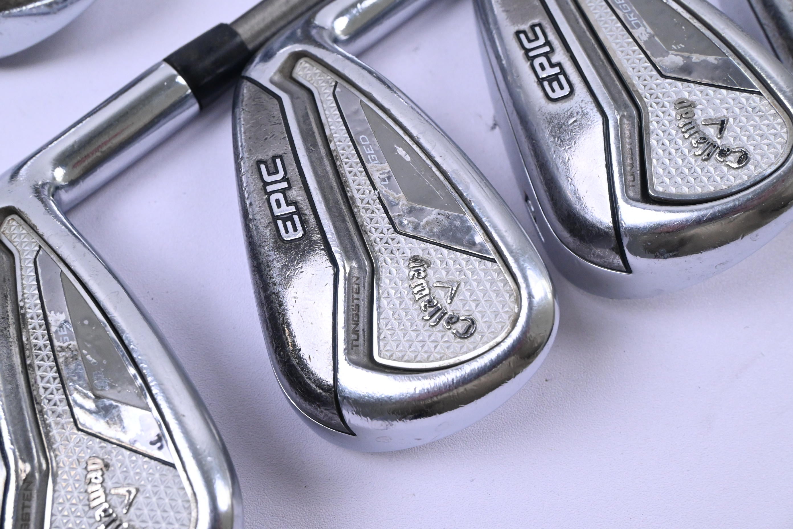 Callaway Epic Forged Irons / 5-PW+GW / Regular Flex Aerotech SteelFiber FC80