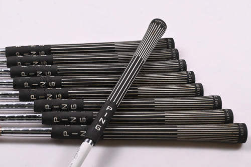 Ping Zing Irons / 3-PW+SW / Red Dot / Stiff Flex Ping JZ Shafts