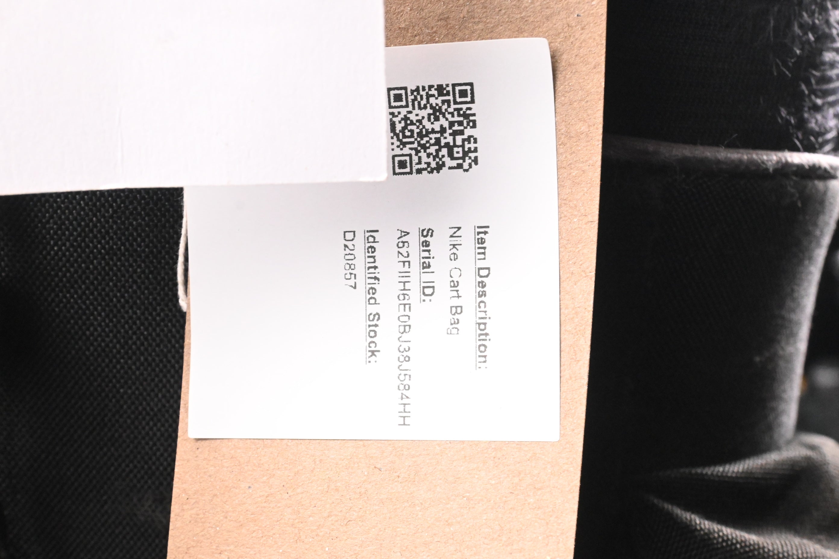 Nike Cart Bag / 14-Way Divider / Black, Grey