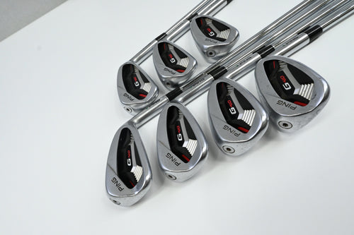 Ping G410 Irons / 4-PW / Green Dot / Regular Flex Project X Loading Zone 115