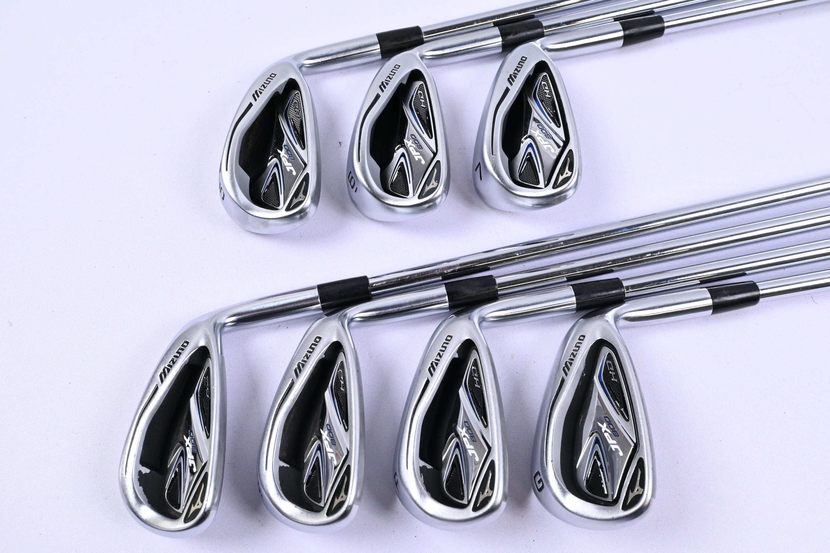 Mizuno JPX 800 HD Irons / 5-PW+GW / Regular Flex Dynalite Gold XP R300 Shafts