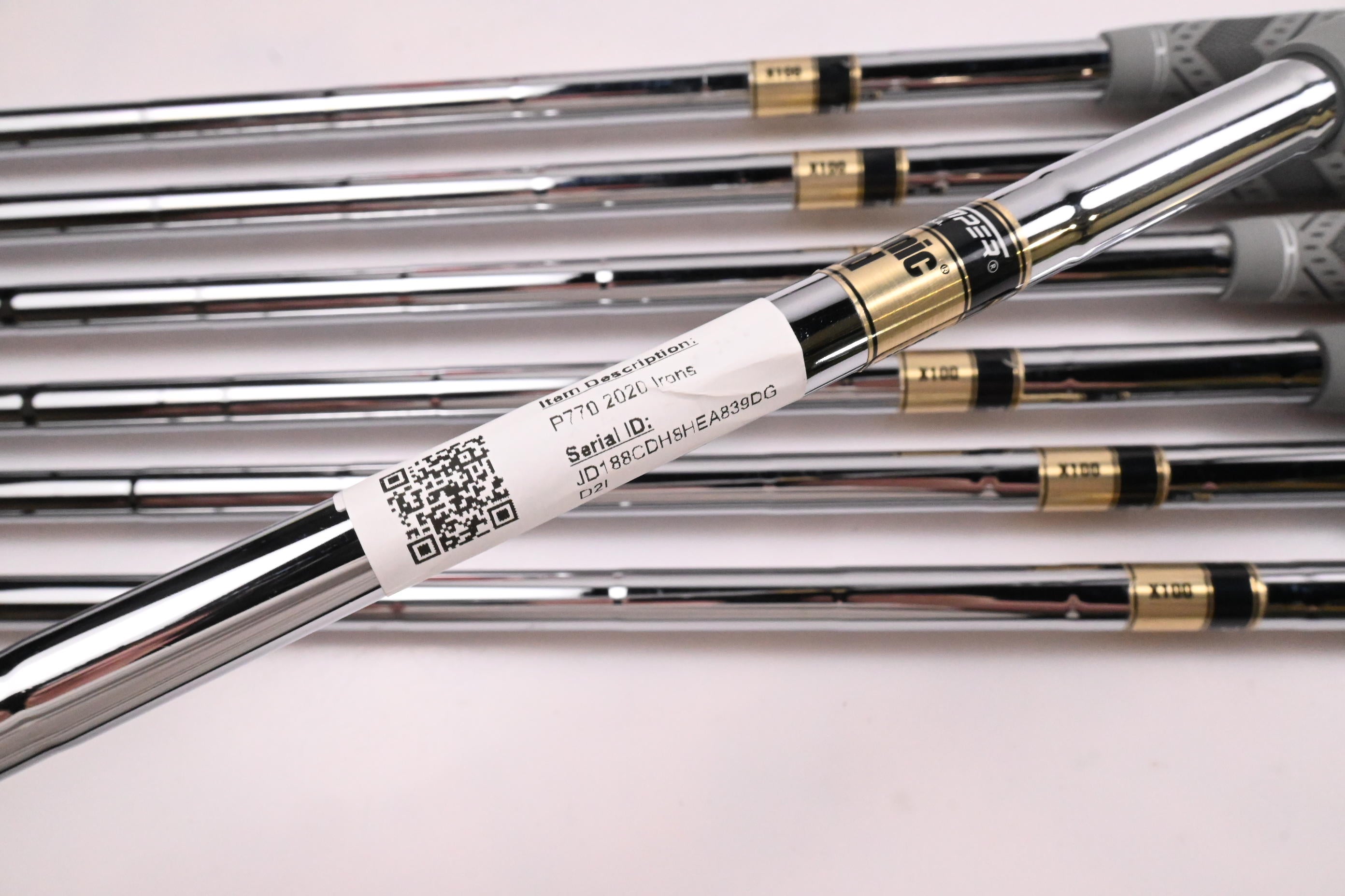 Taylormade P770 2020 Irons / 4-PW / X-Flex Dynamic Gold X100 Shafts