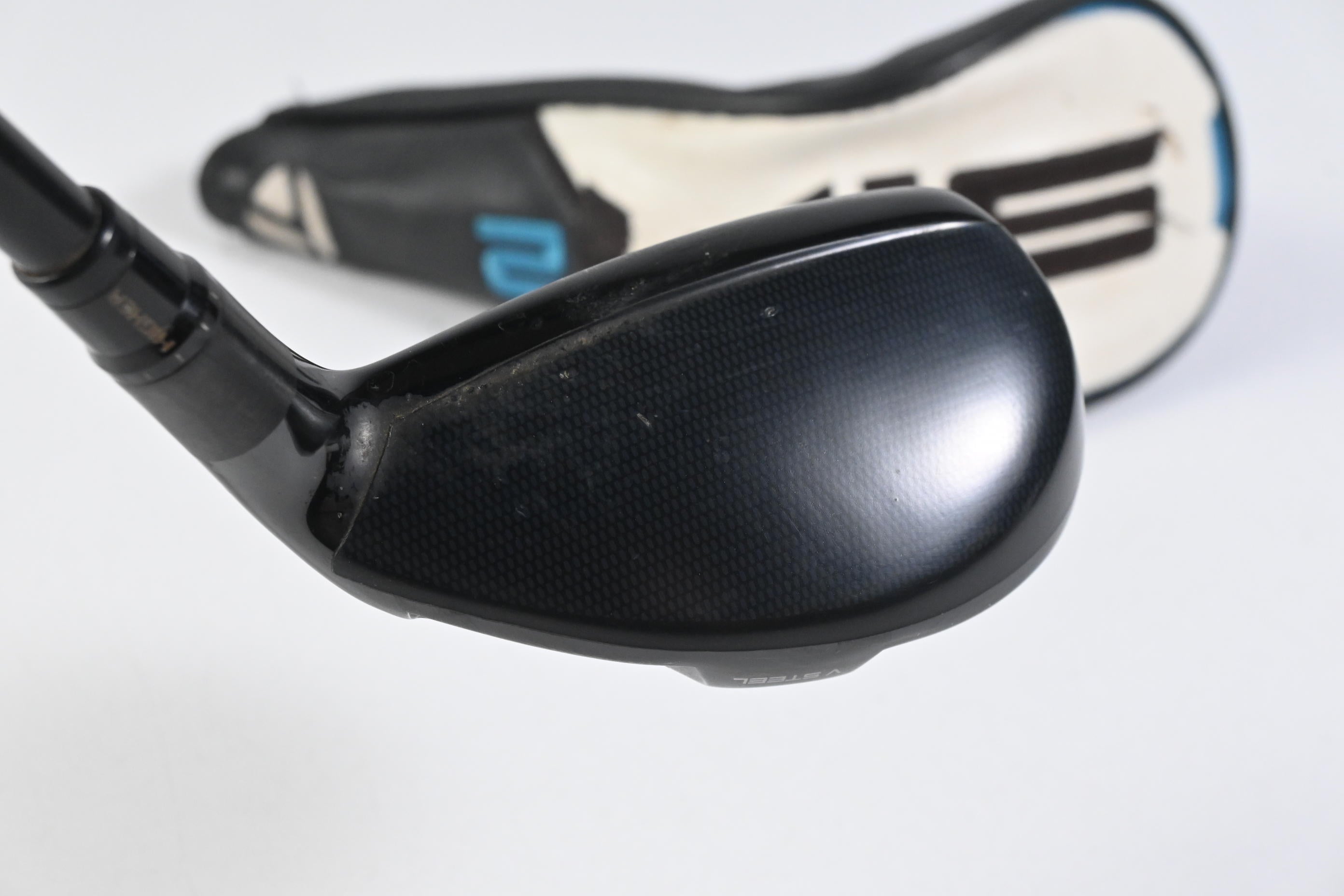 Taylormade SIM2 #2 Hybrid / 17 Degree / Stiff Flex Tensei AV Blue 70 Shaft