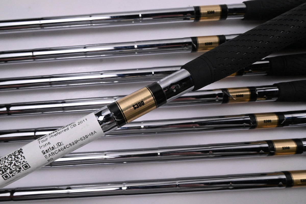 Taylormade Tour Preferred CB 2011 Irons / 3-PW / Stiff Flex Dynamic Gold XP S300
