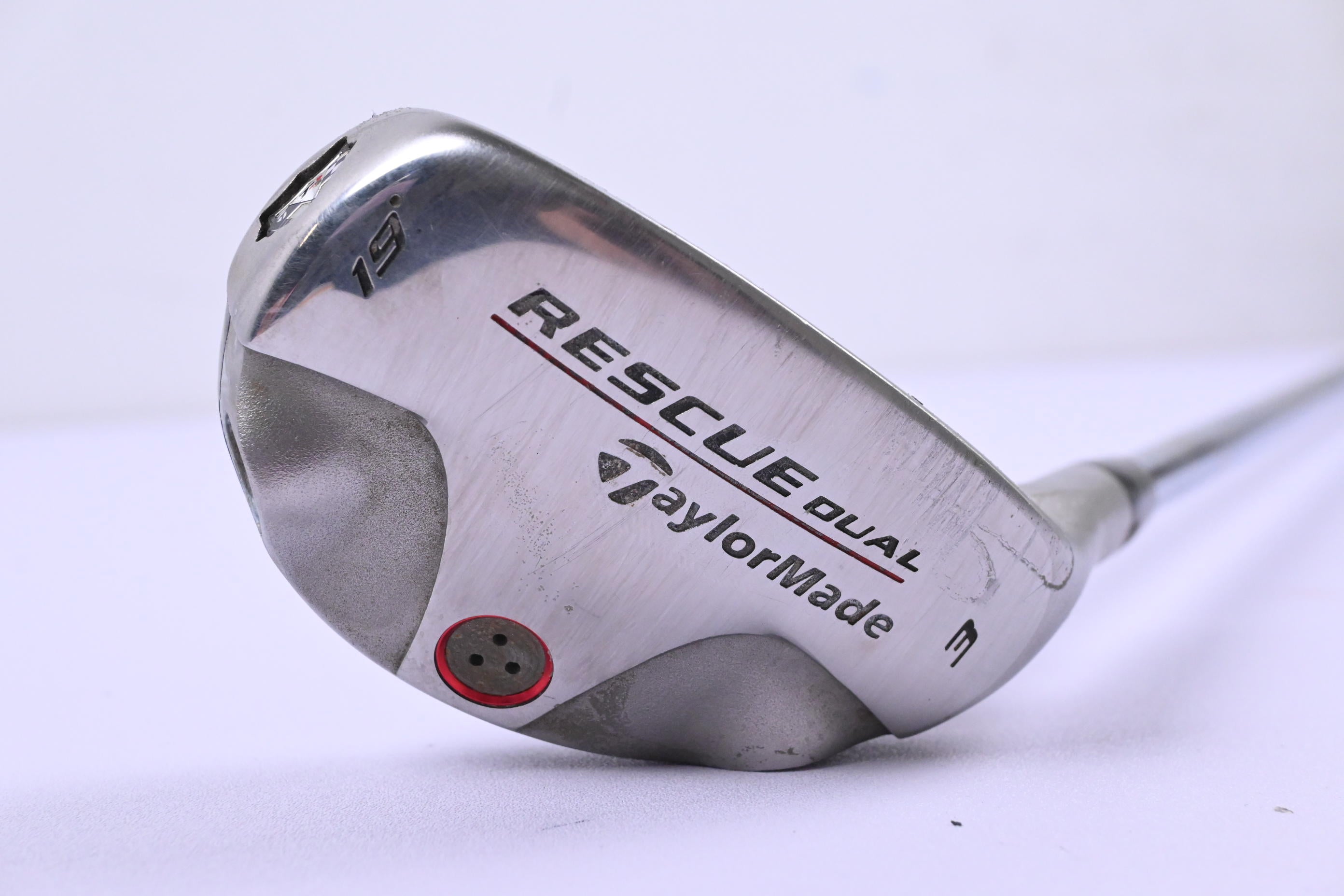 Taylormade Rescue Dual #3 Hybrid / 19 Degree / Stiff Flex Dynamic Gold Shaft