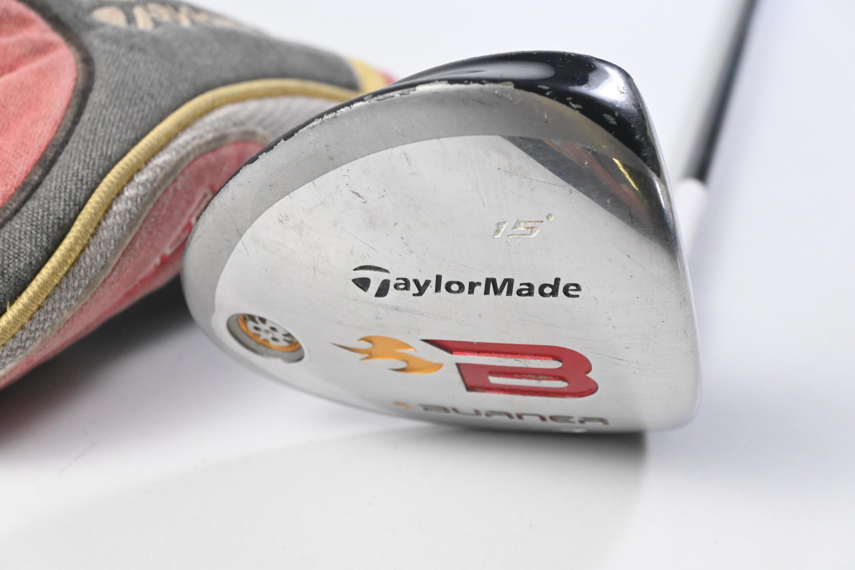 Taylormade Burner 2008 #3 Wood / 15 Degree / Stiff Flex REAX 49 Shaft