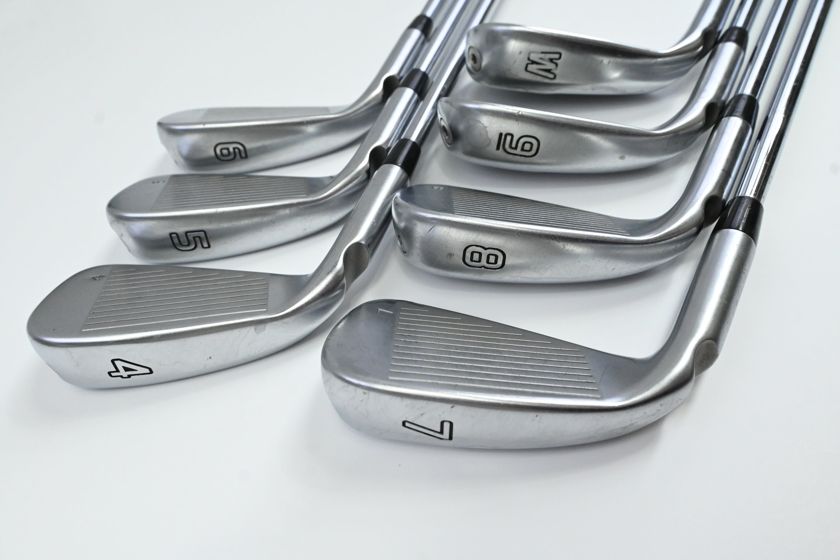 Ping G410 Irons / 4-PW / Green Dot / Regular Flex Project X Loading Zone 115