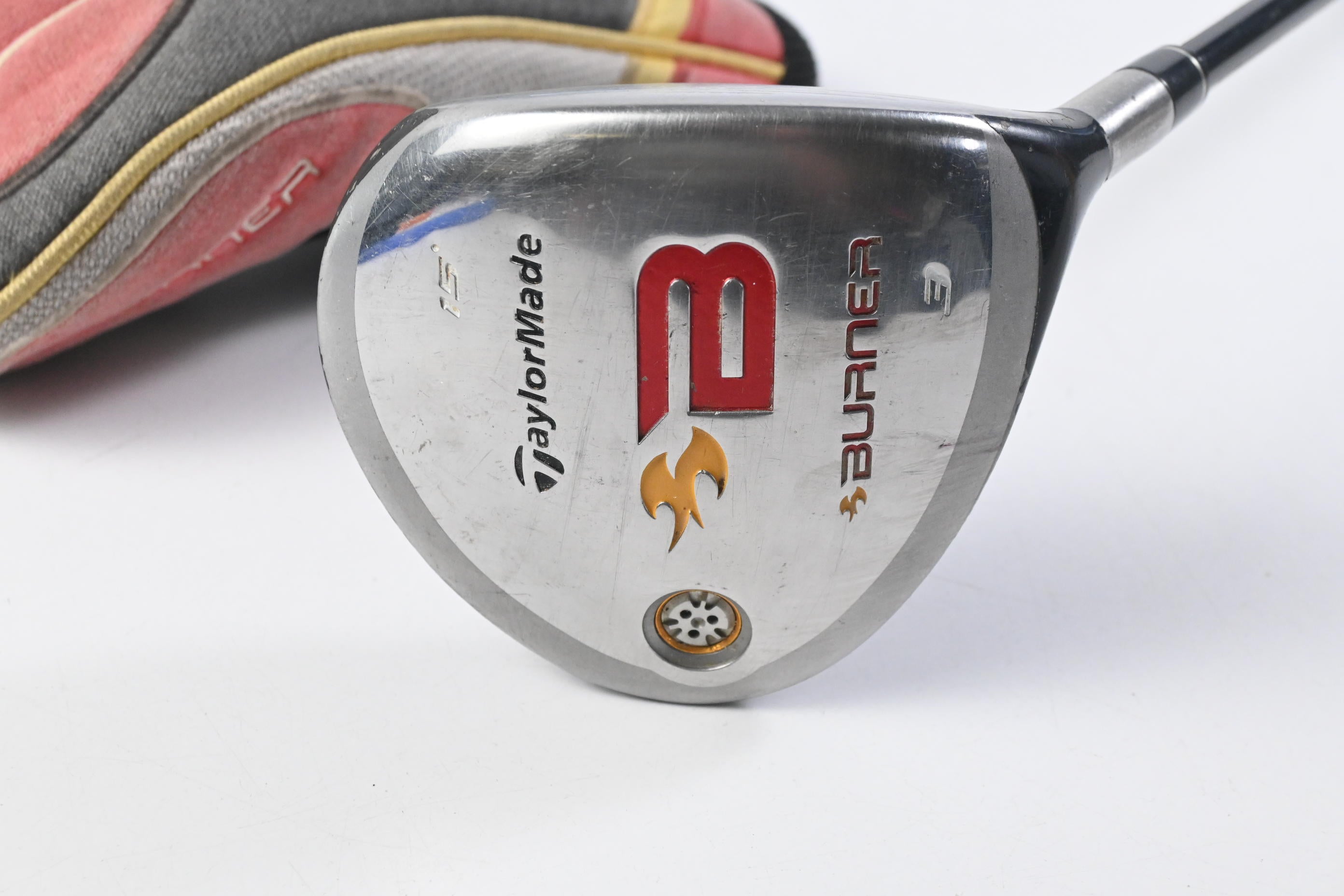 Taylormade Burner 2008 #3 Wood / 15 Degree / Stiff Flex REAX 49 Shaft