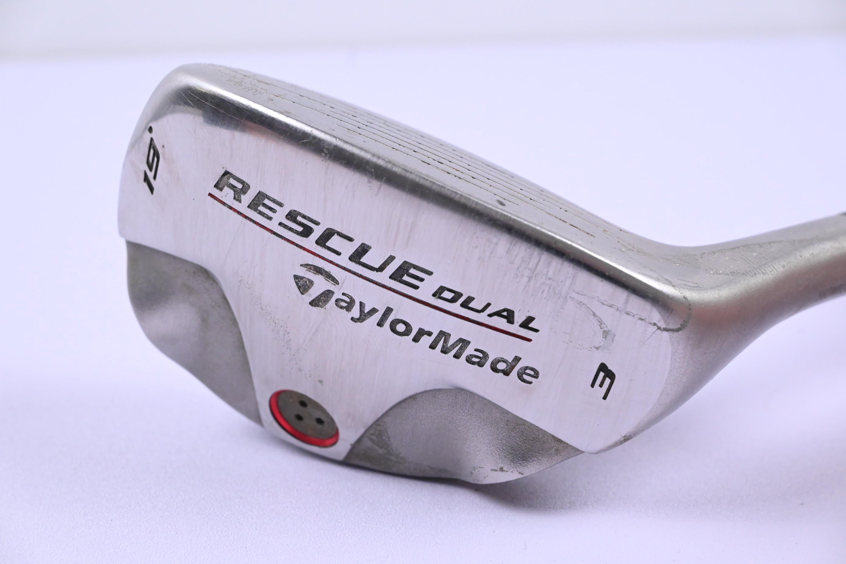 Taylormade Rescue Dual #3 Hybrid / 19 Degree / Stiff Flex Dynamic Gold Shaft