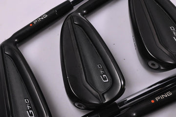 Ping G710 Irons / 6-PW+SW / Orange Dot / Regular Flex Ping AWT 2.0 Shafts