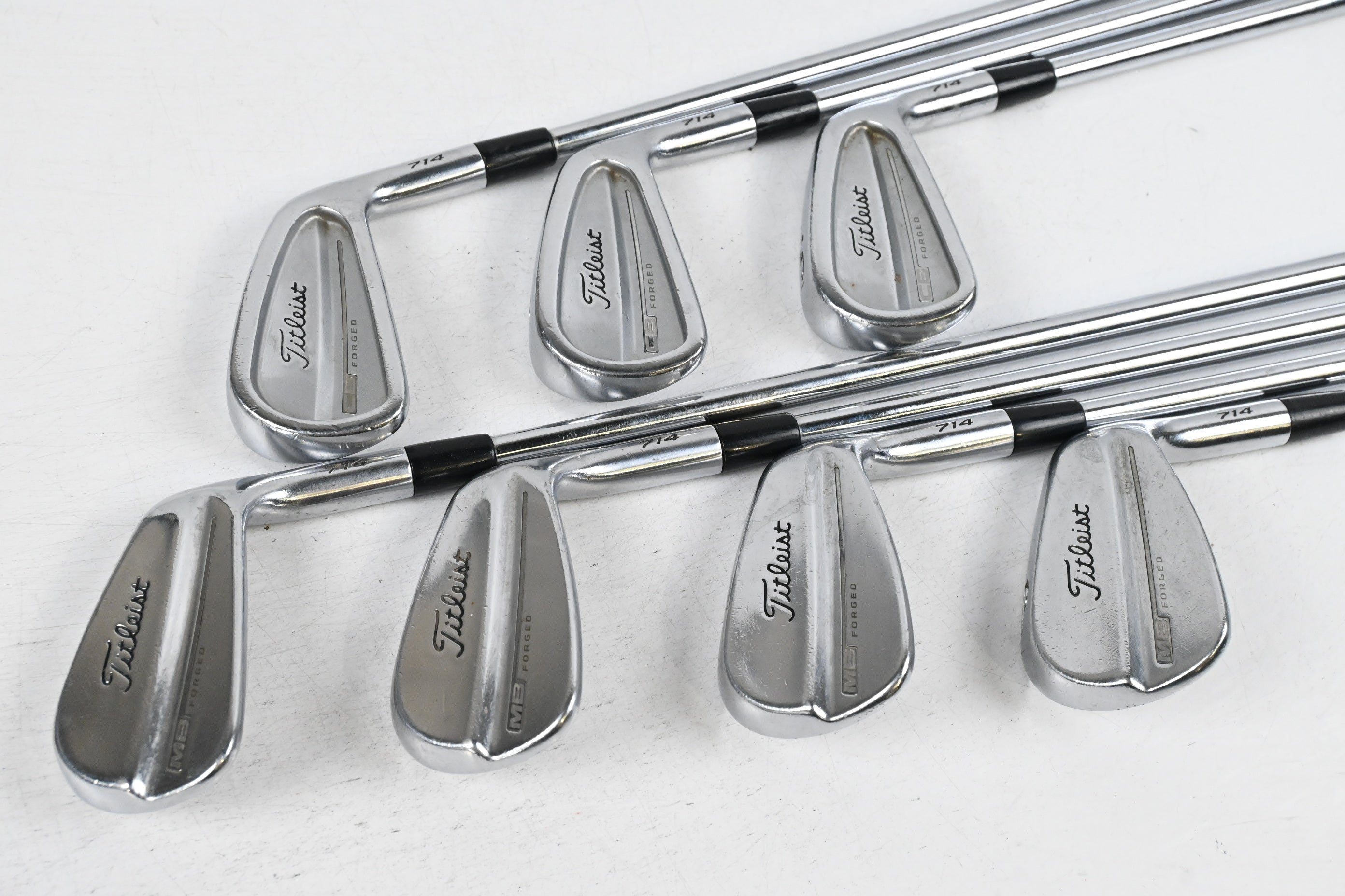 Titleist 714 MB/CB Combo Irons / 4-PW / Regular Flex Project X Precision Shafts