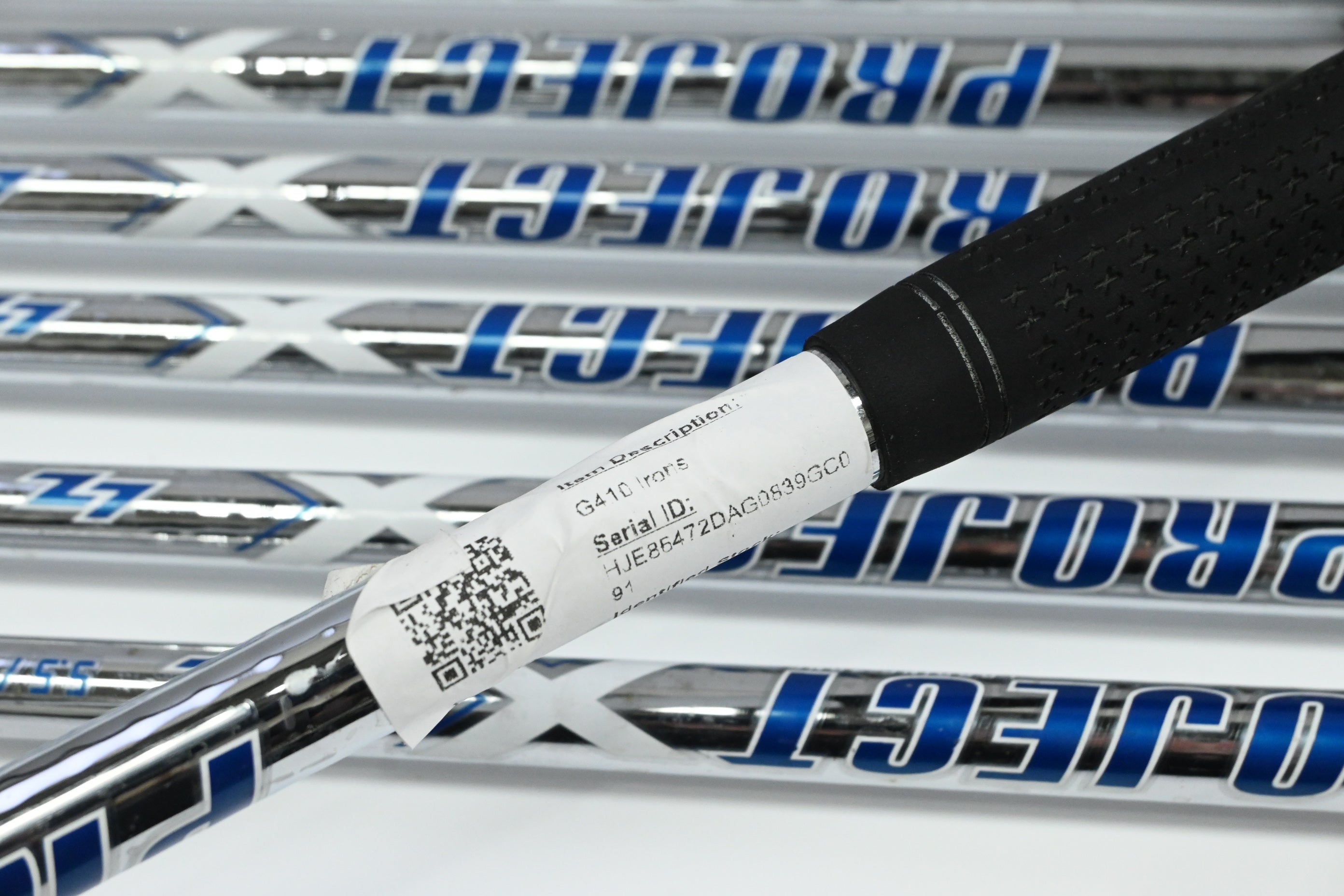 Ping G410 Irons / 4-PW / Green Dot / Regular Flex Project X Loading Zone 115