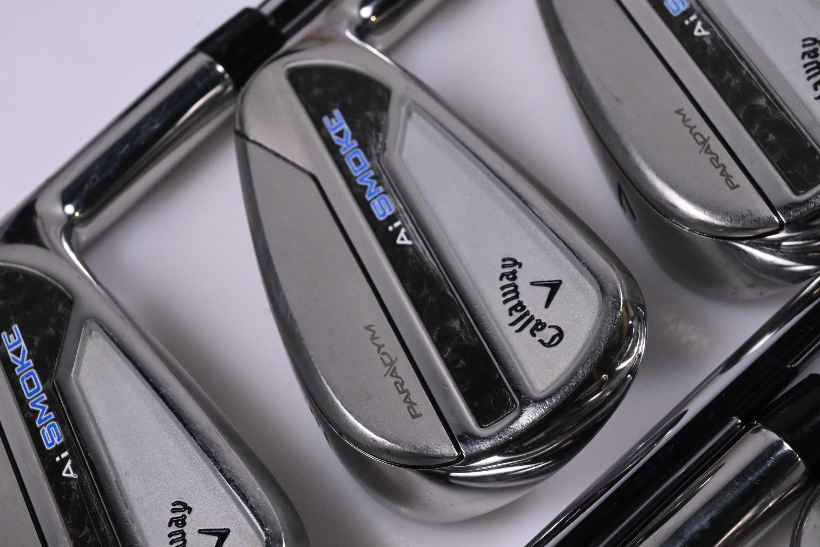 Callaway Paradym Ai Smoke Irons / 5-PW+AW / Regular Flex Elevate MPH 95 Shafts