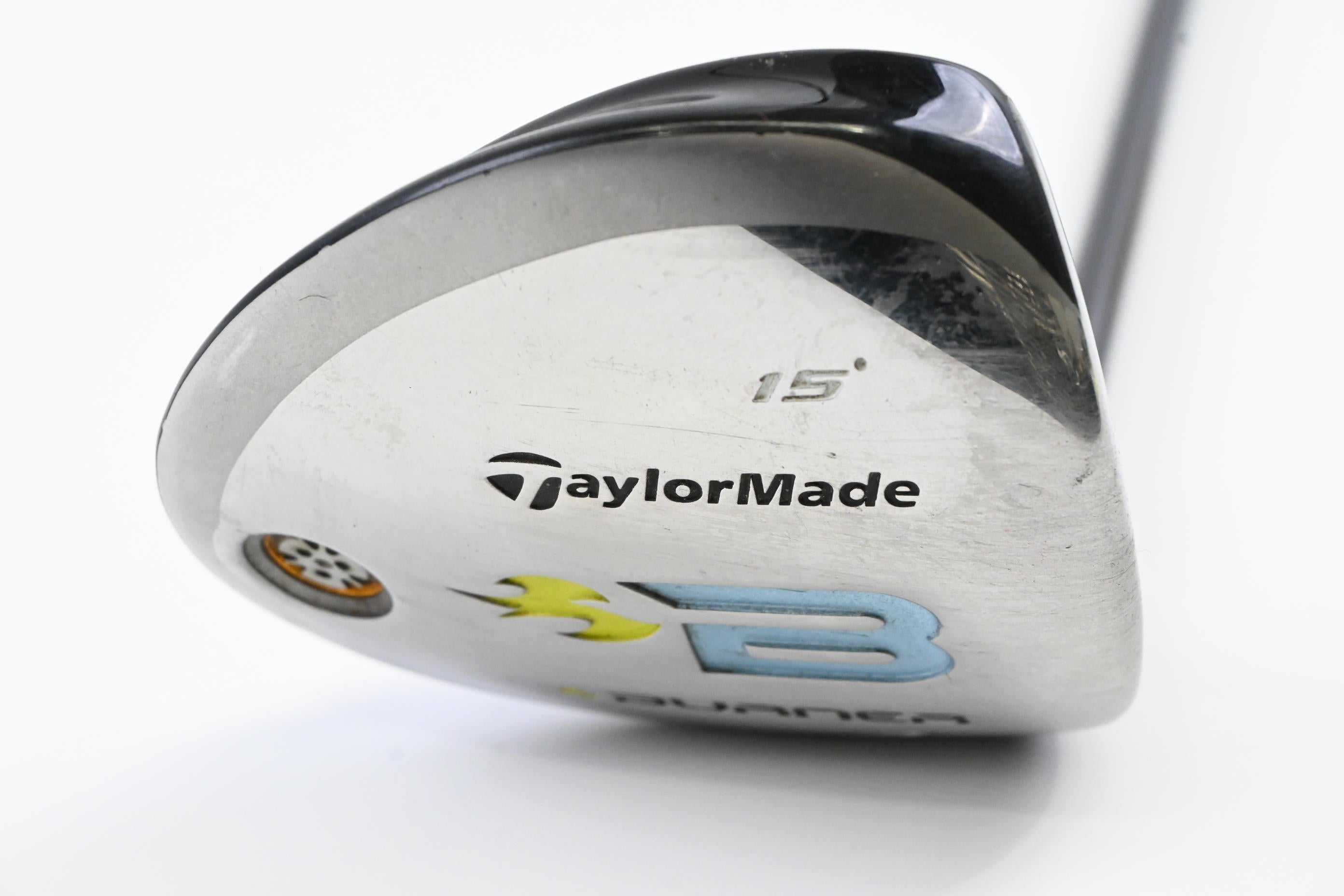 Ladies Taylormade Burner 2008 #3 Wood / 15 Degree / Ladies Flex Reax 49 Shaft