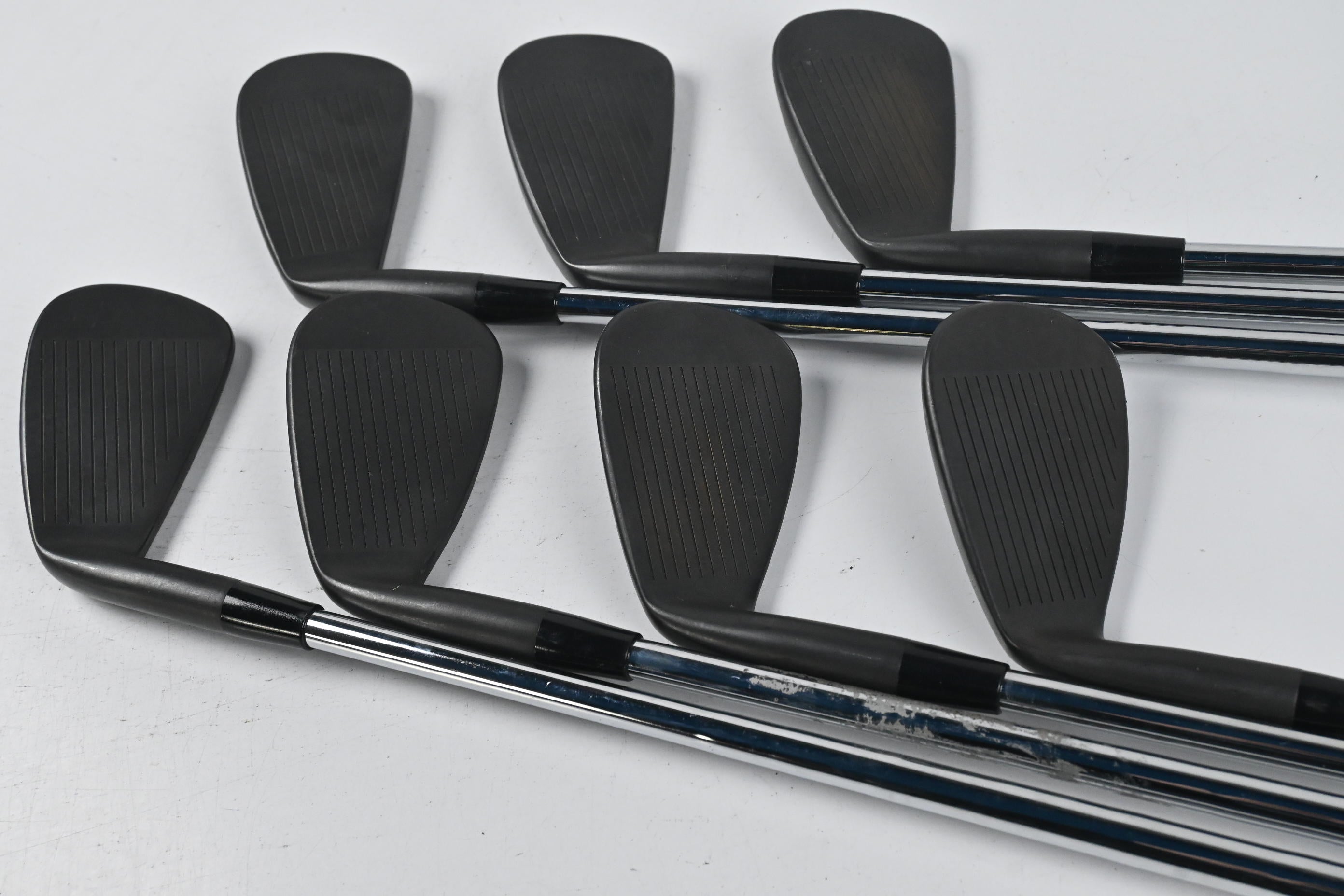 Cobra King Forged Tec 2023 Black Irons / 4-PW / Stiff Flex KBS $-Taper Lite