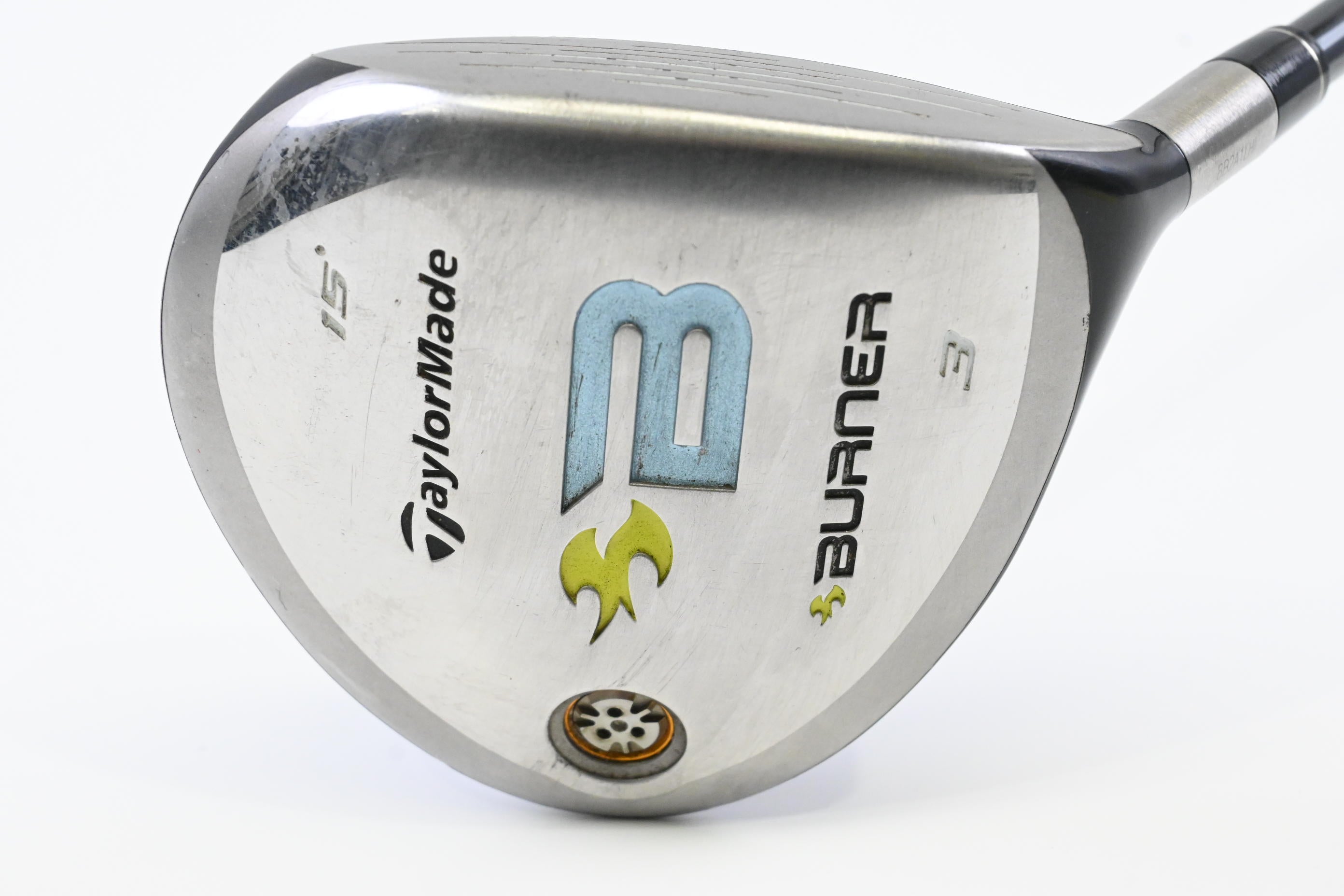 Ladies Taylormade Burner 2008 #3 Wood / 15 Degree / Ladies Flex Reax 49 Shaft