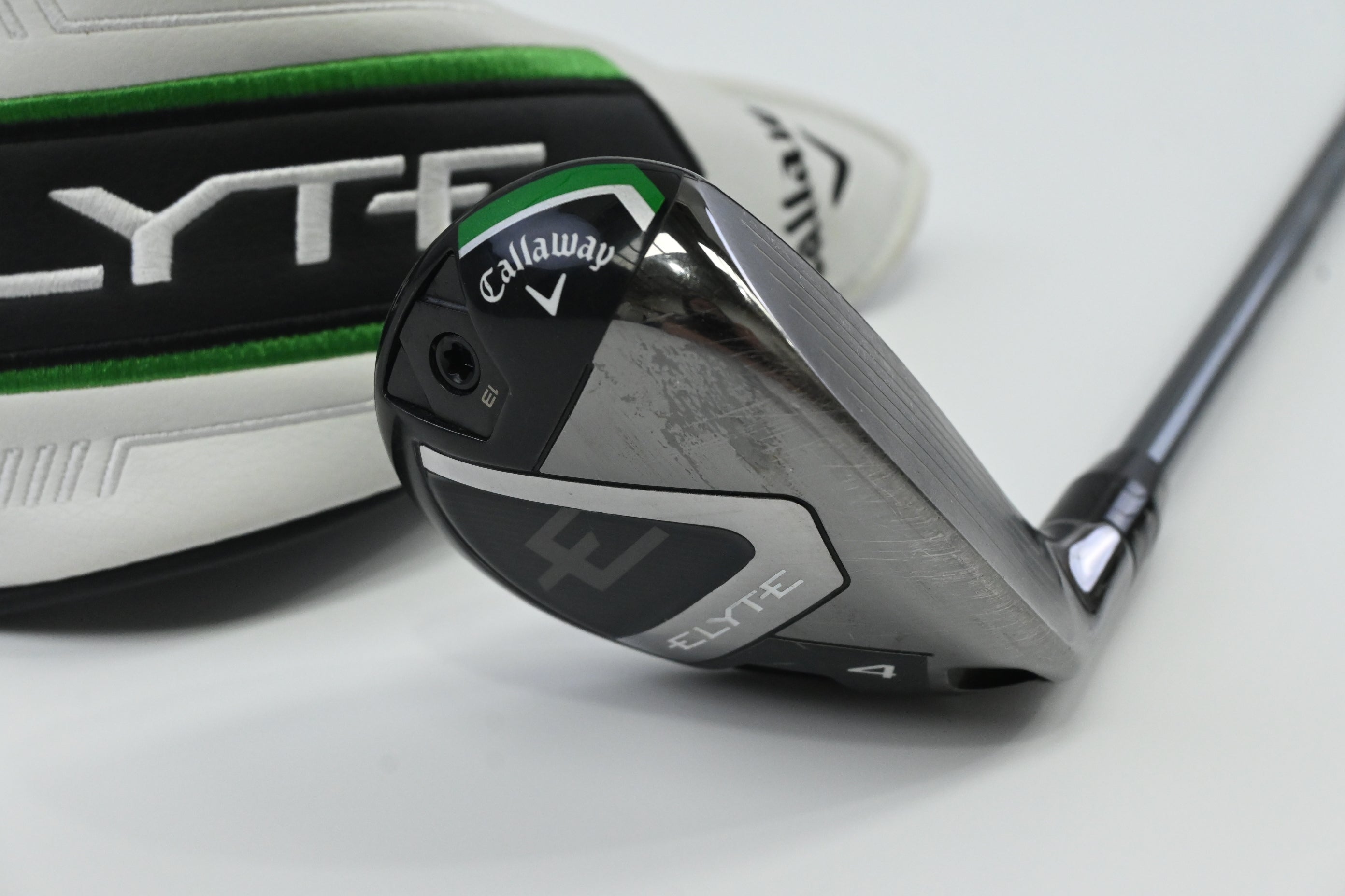 Callaway Elyte #4 Hybrid / 22 Degree / Stiff Flex Denali Charcoal 70 Shaft