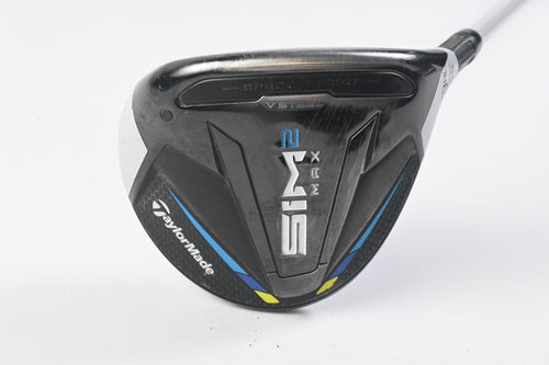 Ladies TaylorMade SIM2 Max #3HL Wood / 16.5 Degree / Ladies Flex Aldila NV 45
