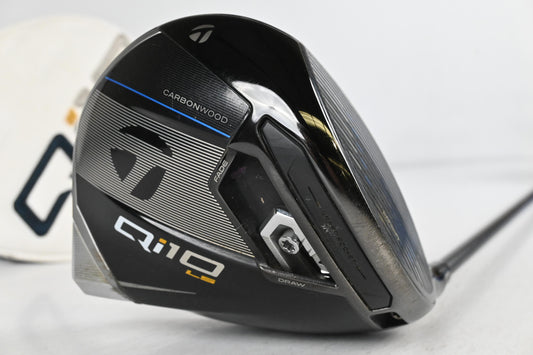 Taylormade Qi10 LS Driver / 9 Degree / Stiff Flex Aldila Rogue 110 MSI 60 Shaft