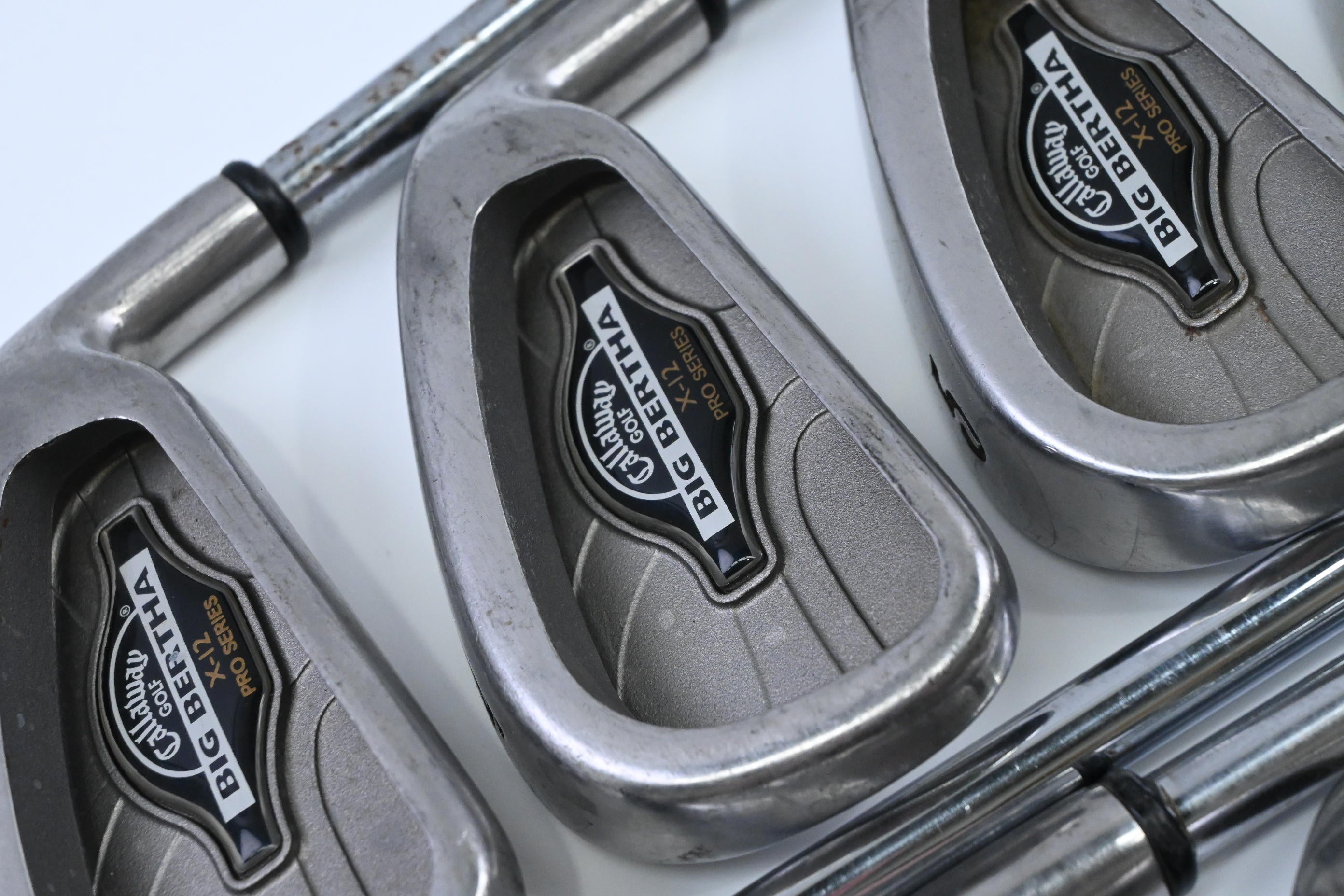Callaway X-12 Pro Series Irons / 3-PW / Stiff Flex Dynamic Gold S300U Shafts