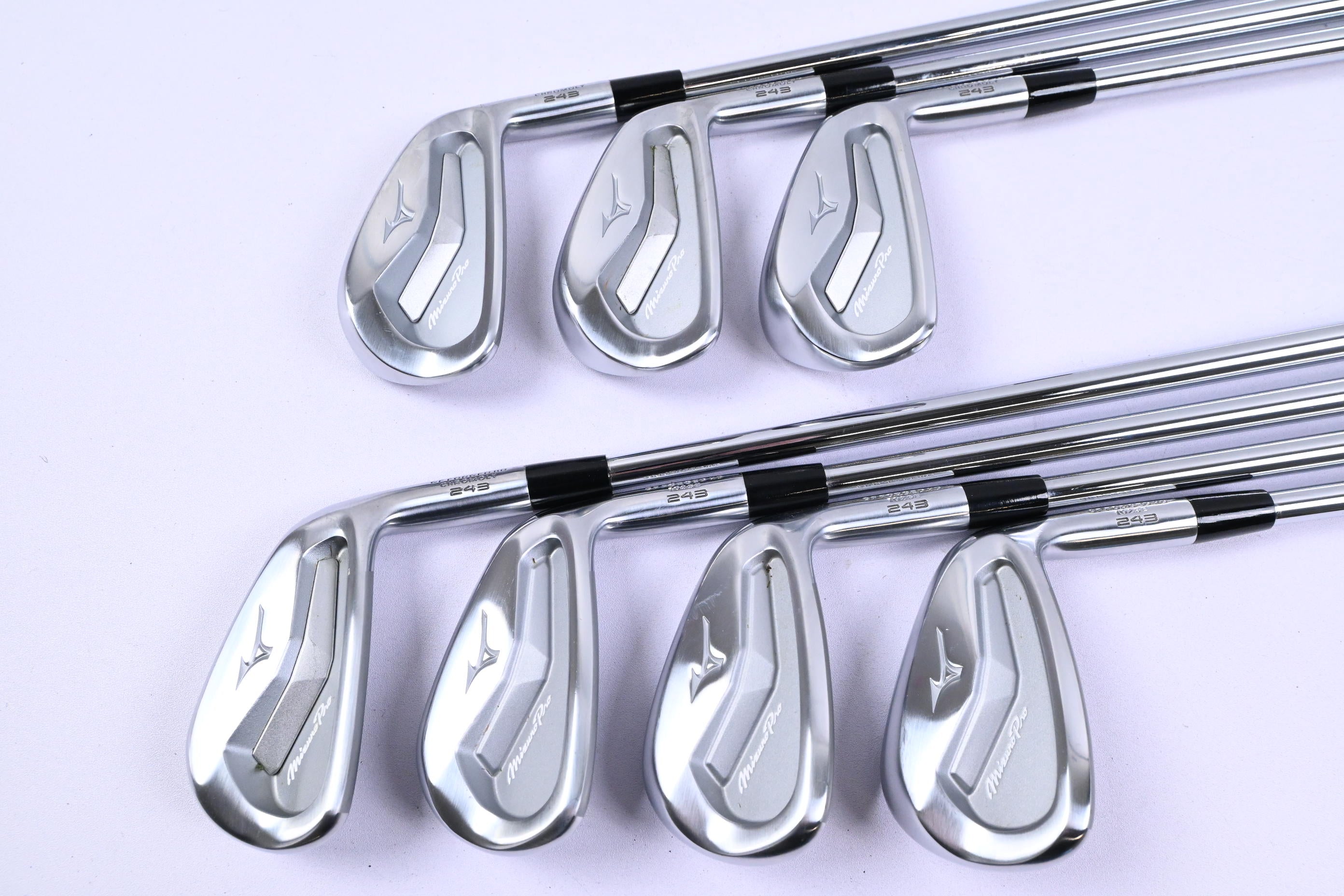 Mizuno Pro 243 Irons / 4-PW / X-Flex Project X Rifle Shafts