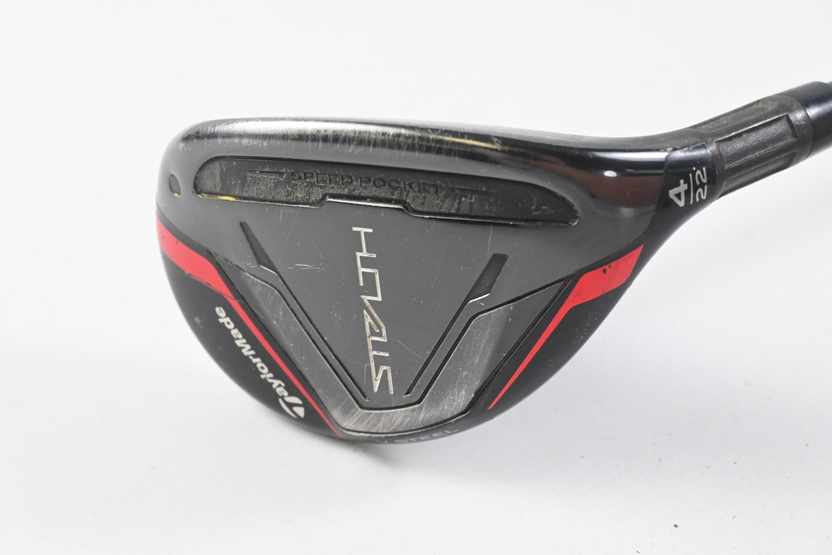 Taylormade Stealth #4 Hybrid / 22 Degree / Regular Flex Ventus Red 6 Shaft