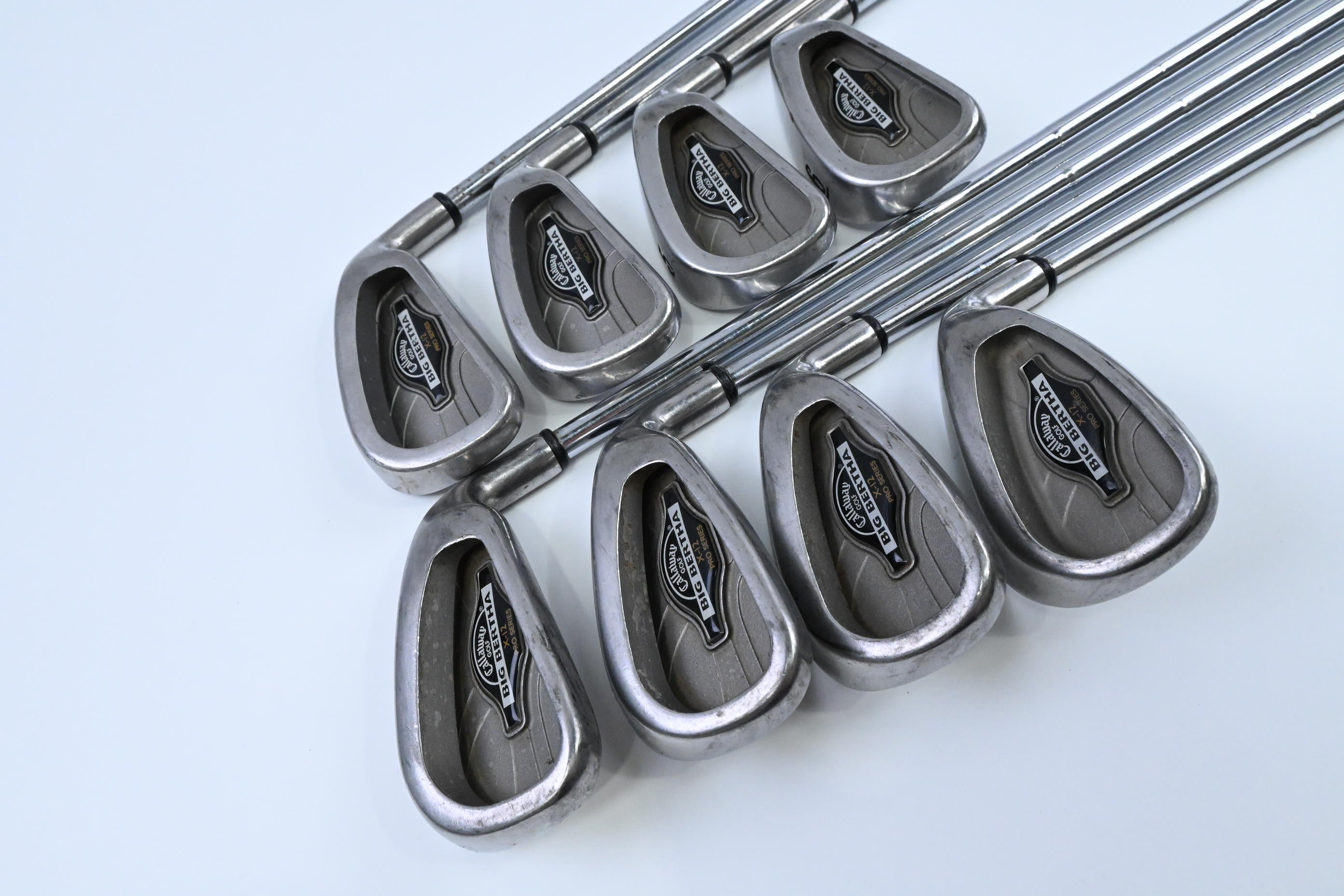 Callaway X-12 Pro Series Irons / 3-PW / Stiff Flex Dynamic Gold S300U Shafts