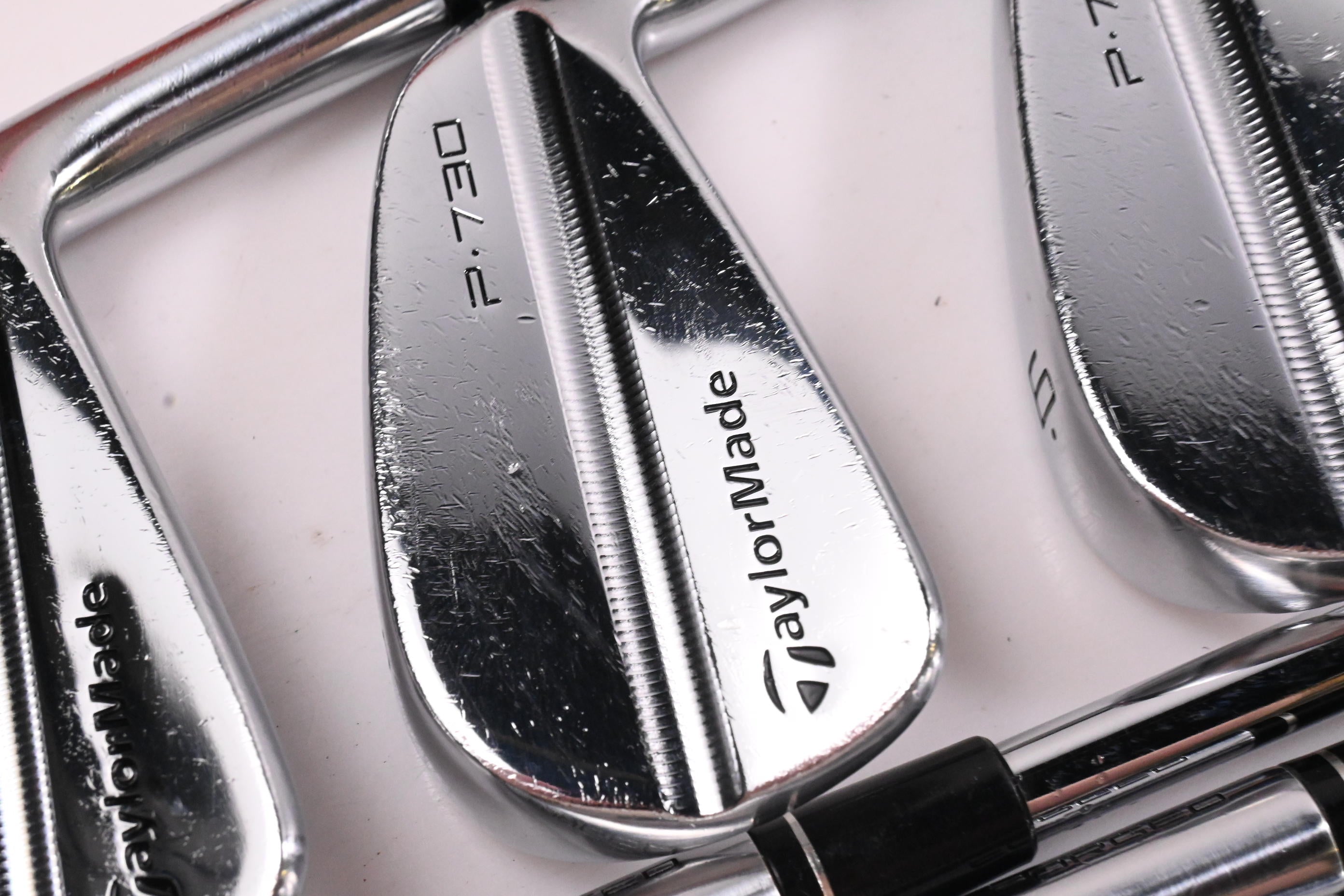 Taylormade P730 Irons / 4-PW / Stiff Flex KBS Tour Shafts