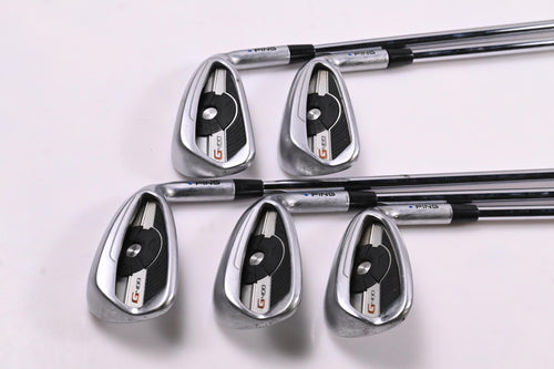 Ping G400 Irons / 6-PW / Blue Dot / Regular Flex Ping AWT 2.0 Shafts