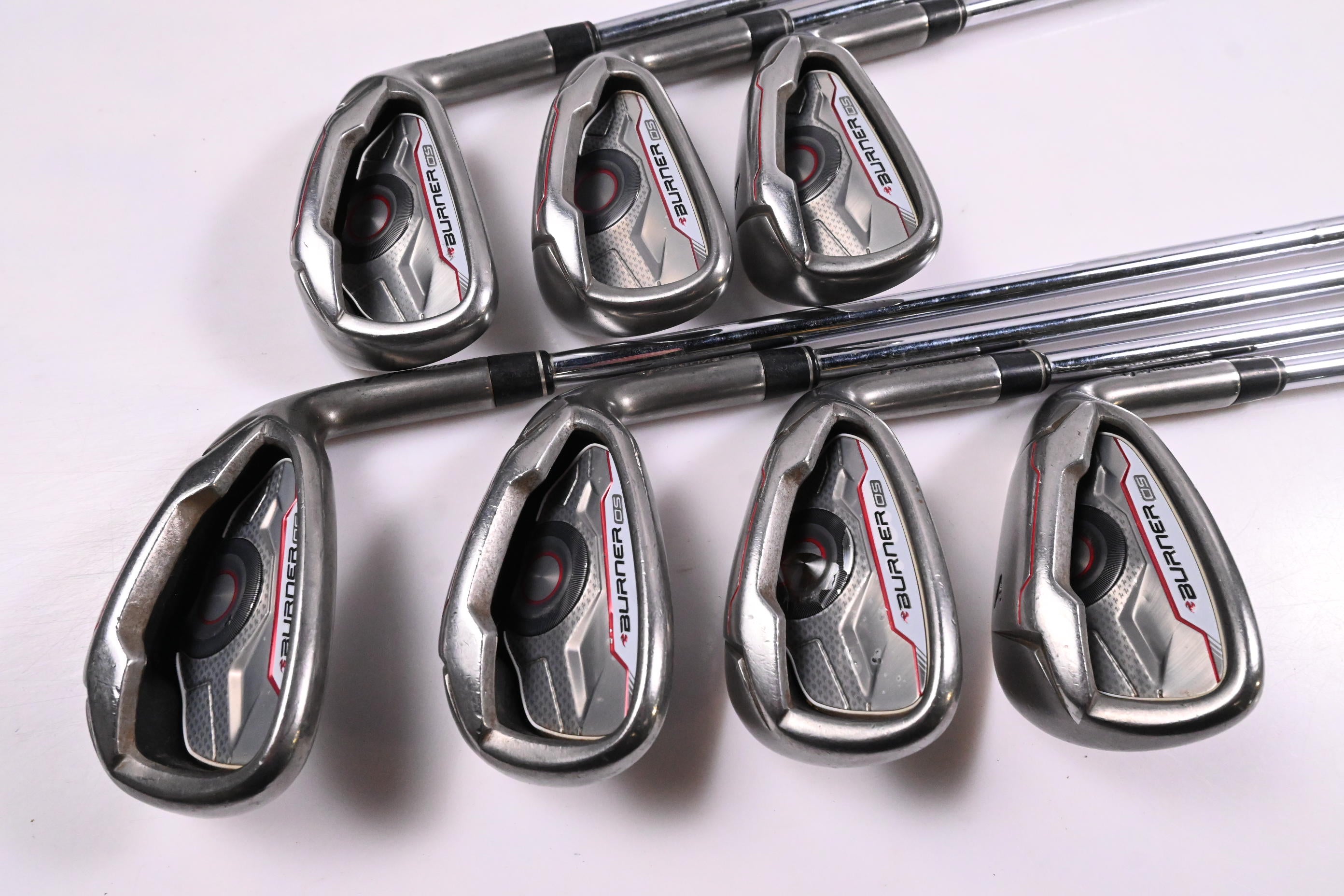 Taylormade Burner OS Irons / 5-PW+GW / Regular Flex Taylormade 85 Shafts