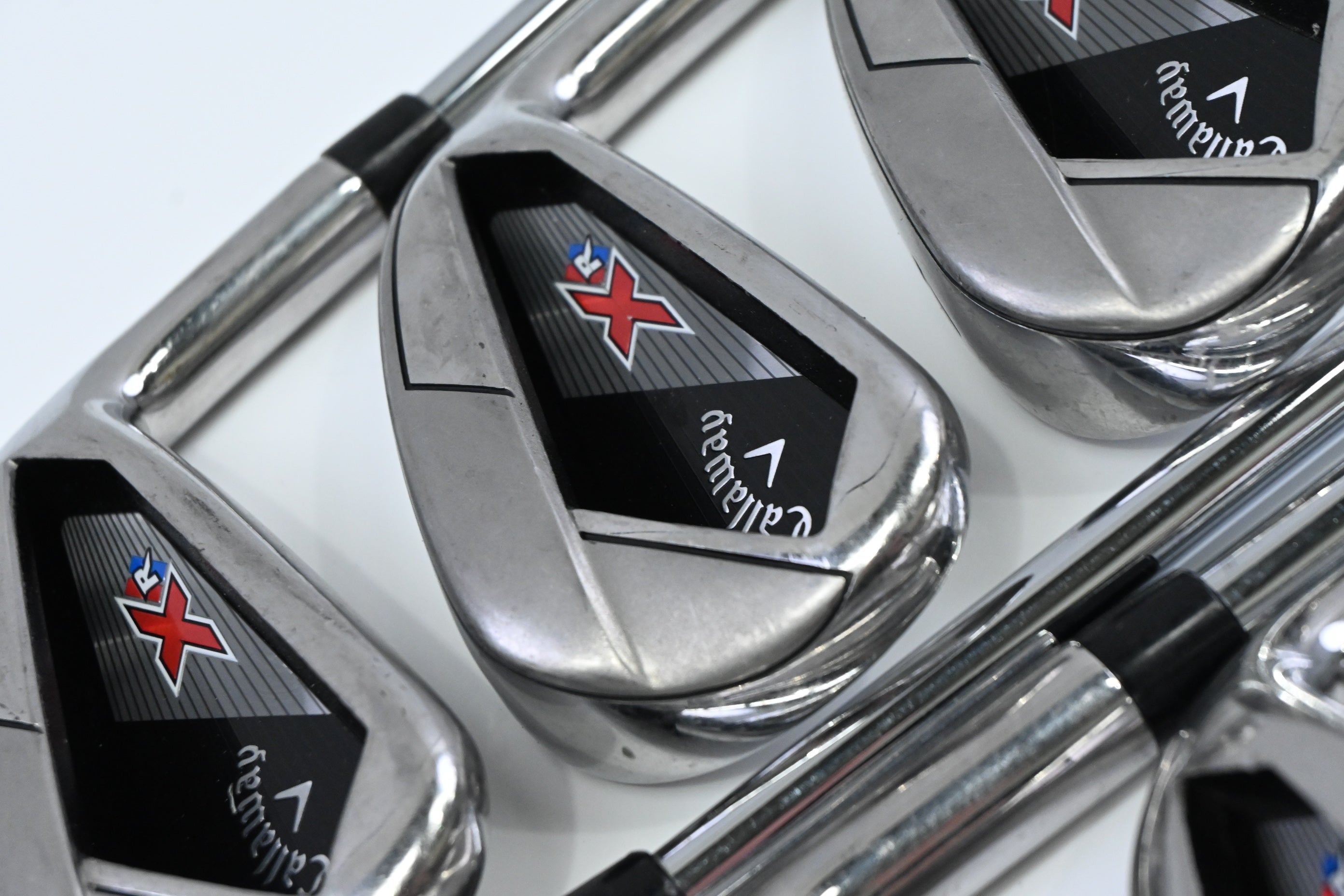 Callaway XR Irons / 5-9+AW+SW / Regular Flex Callaway XR Shafts / Set Missing PW