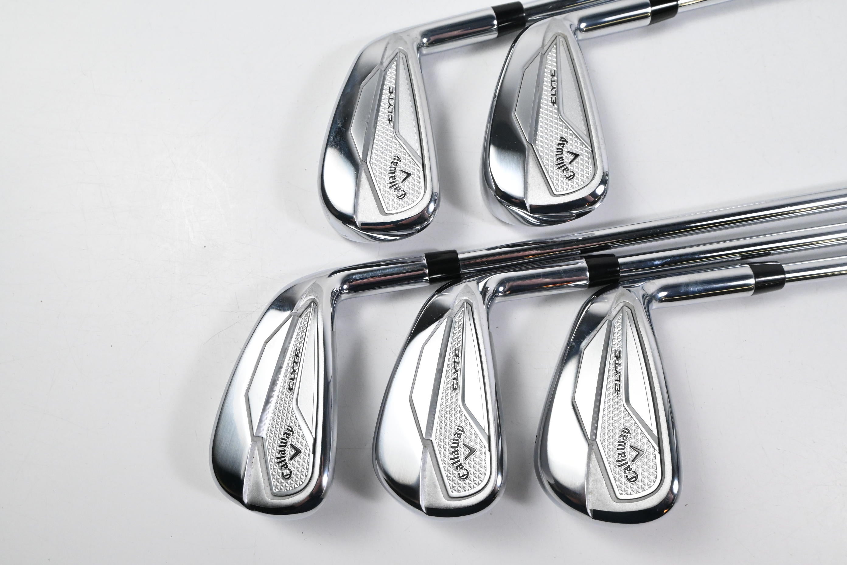 Callaway Elyte Irons / 6-PW / Regular Flex Vector 80 Steel Shafts